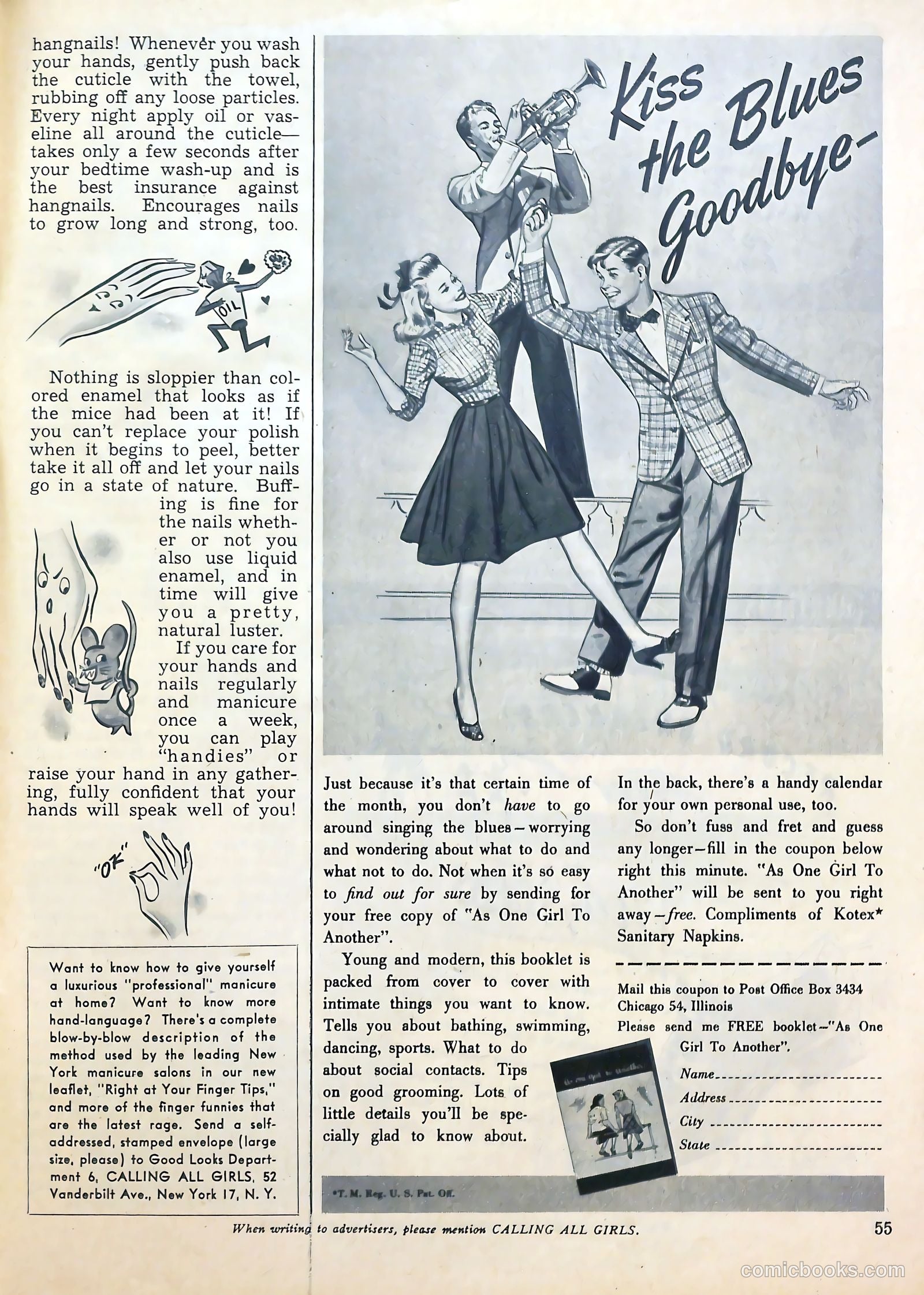 Calling All Girls #33 (1957) — page 57 of 70