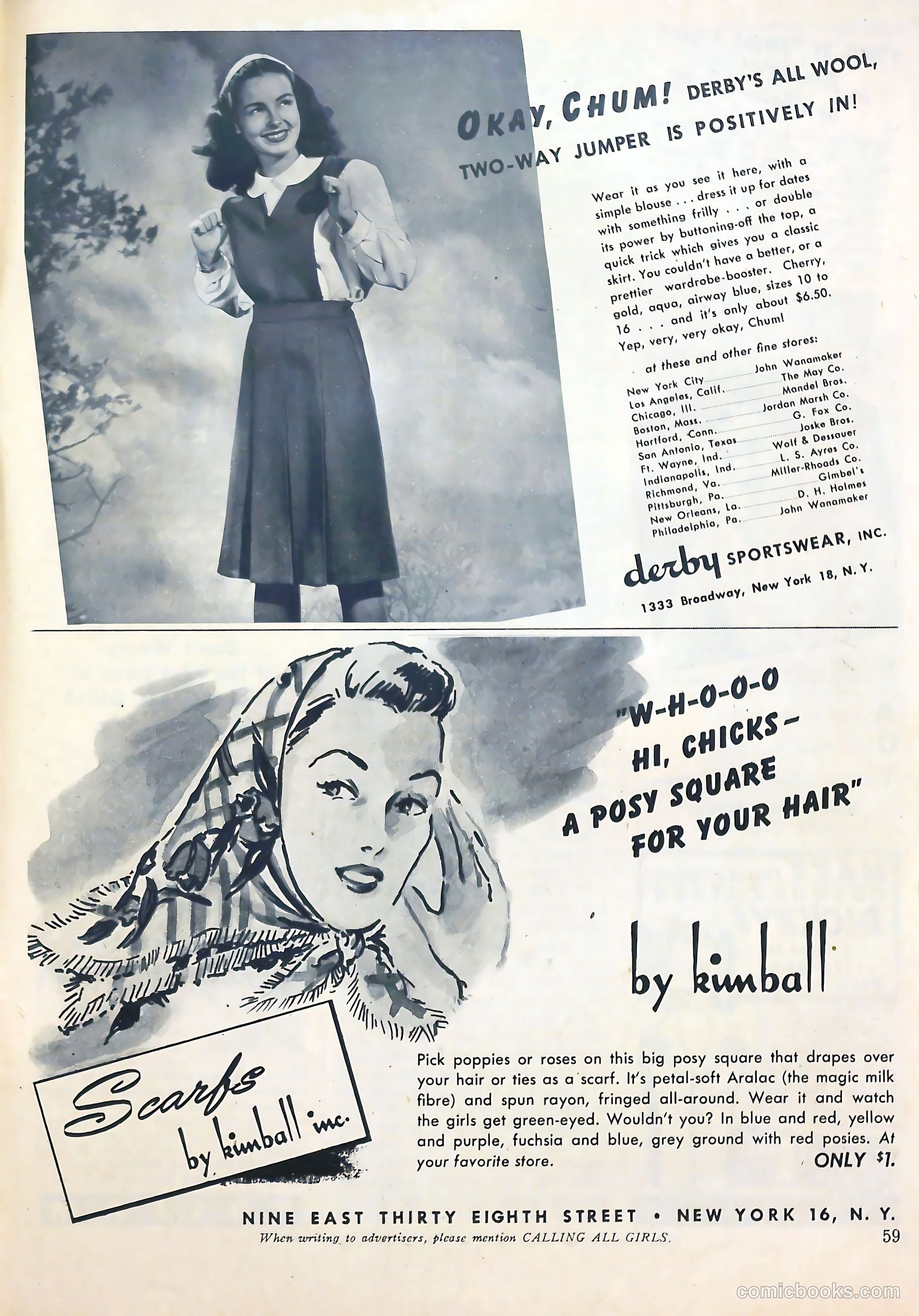 Calling All Girls #33 (1957) — page 61 of 70