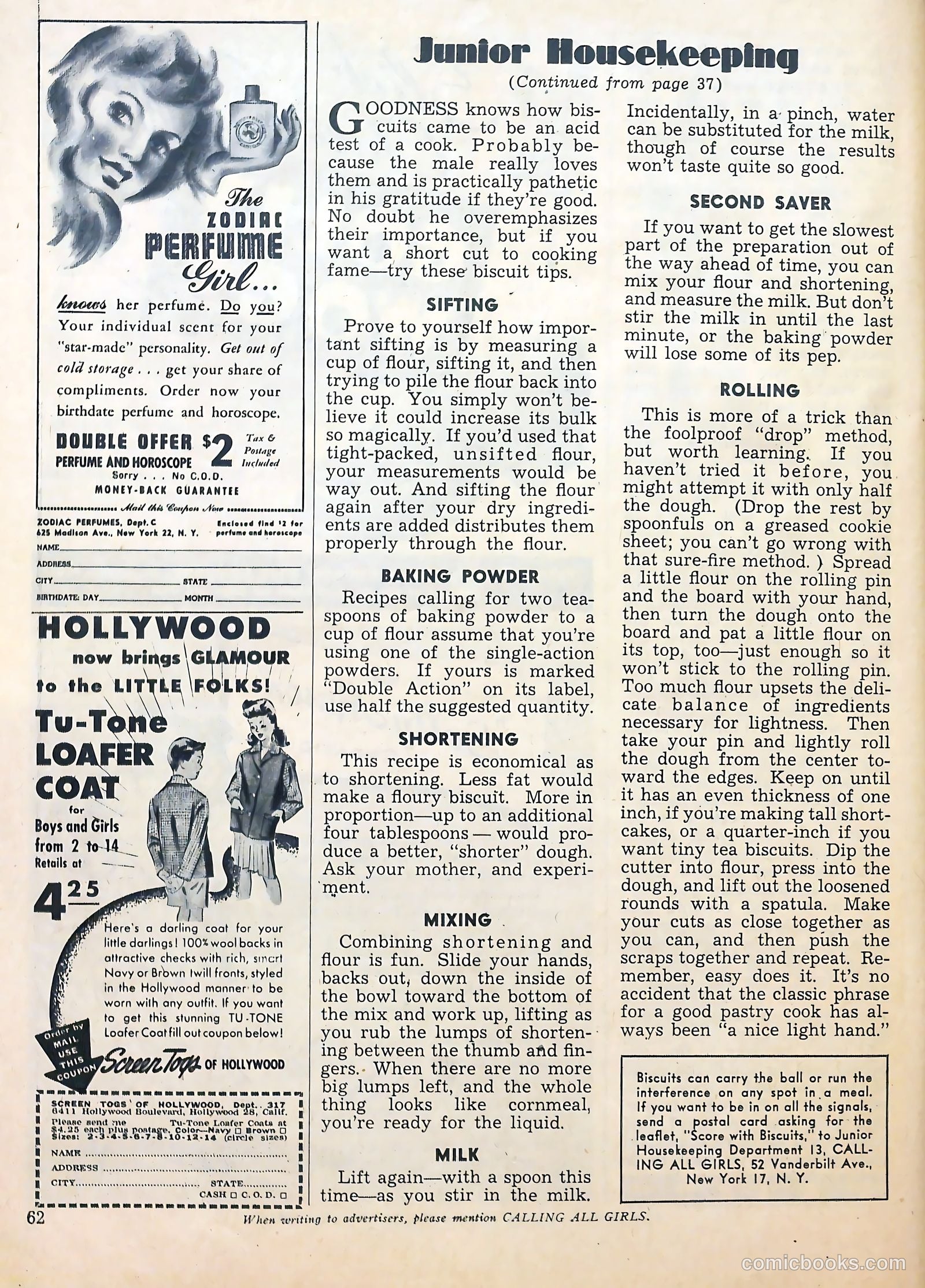 Calling All Girls #33 (1957) — page 64 of 70
