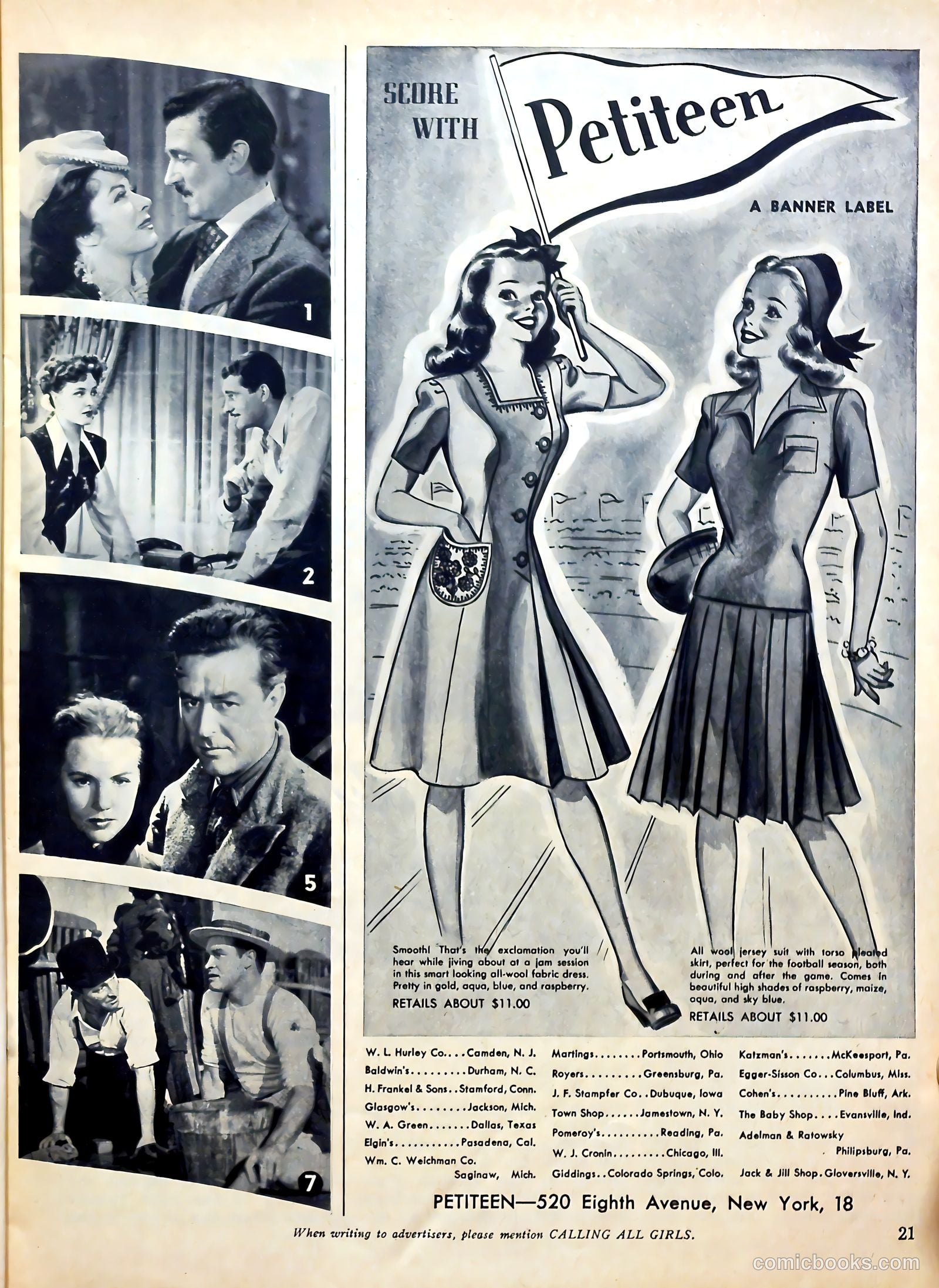 Calling All Girls #34 (1957) — page 21 of 68