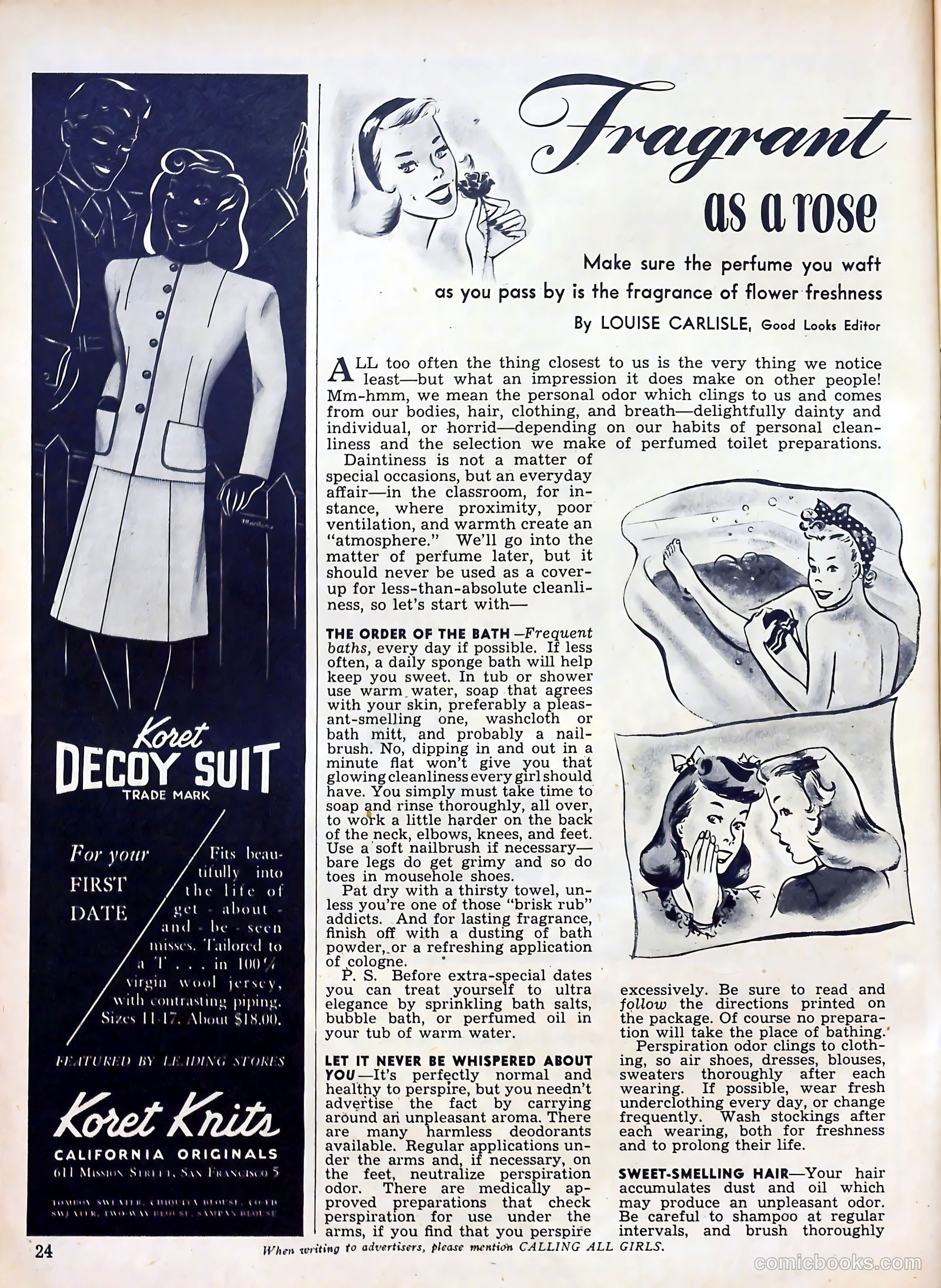Calling All Girls #34 (1957) — page 24 of 68