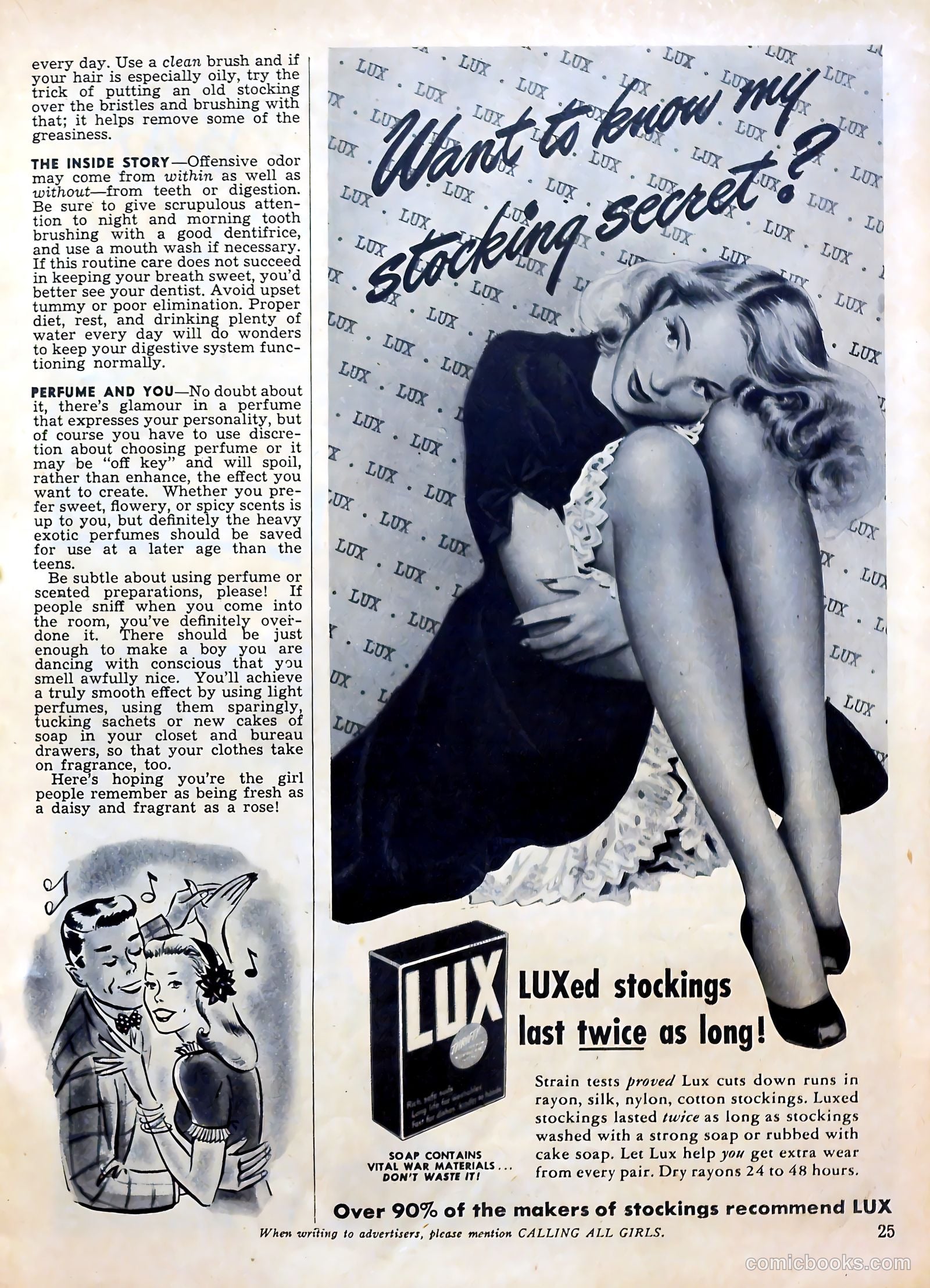 Calling All Girls #34 (1957) — page 25 of 68