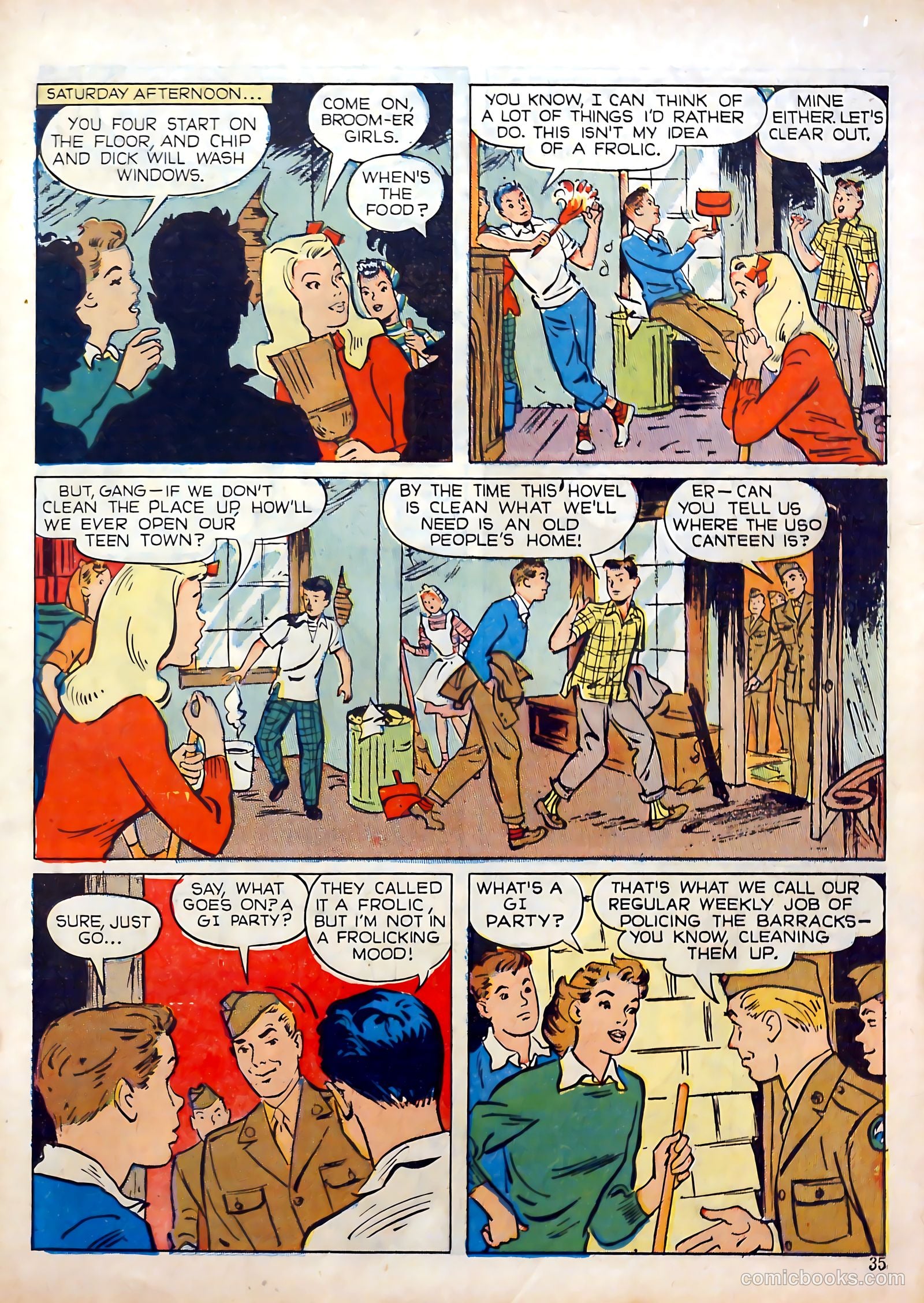 Calling All Girls #34 (1957) — page 35 of 68