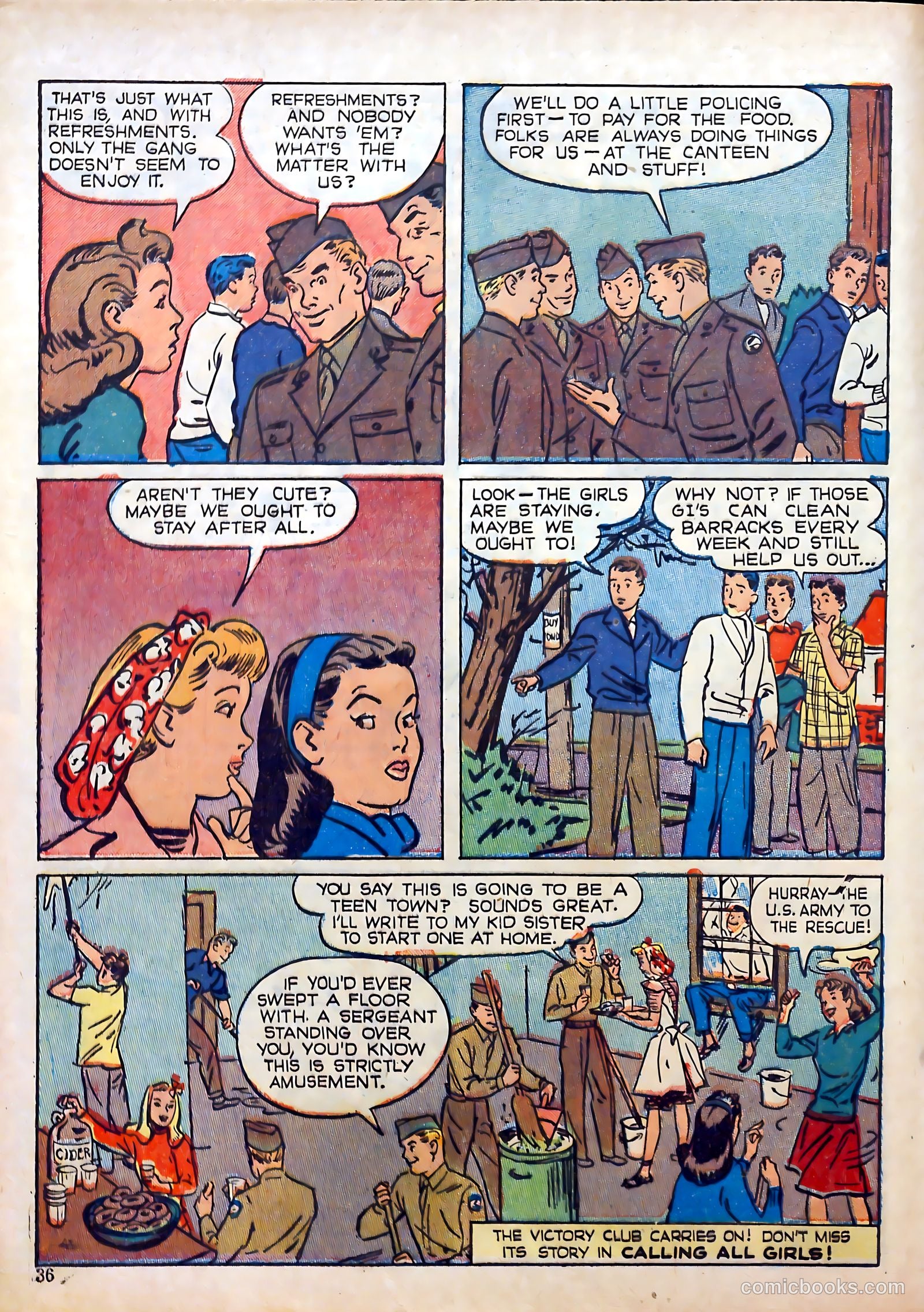 Calling All Girls #34 (1957) — page 36 of 68