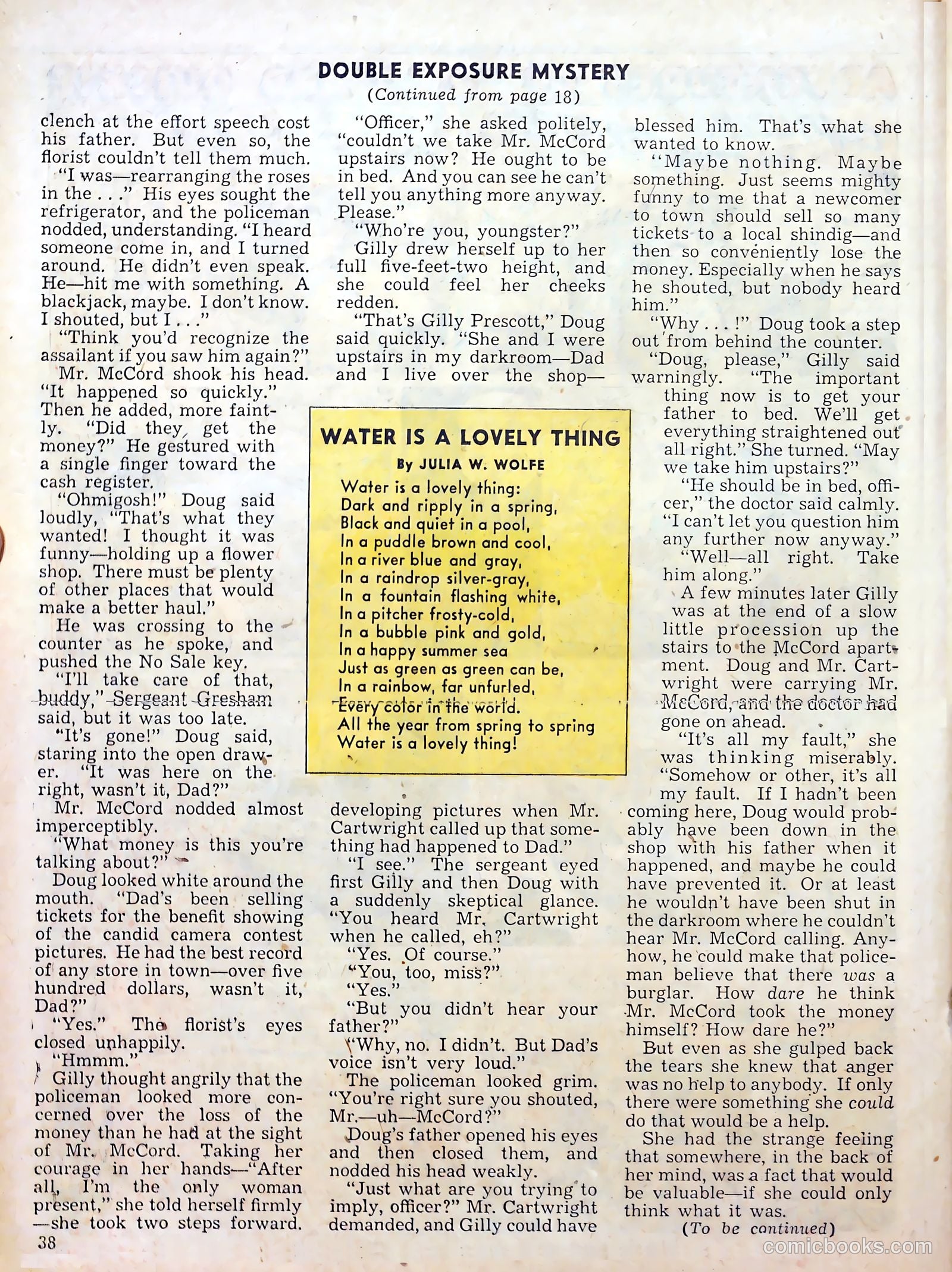 Calling All Girls #34 (1957) — page 38 of 68