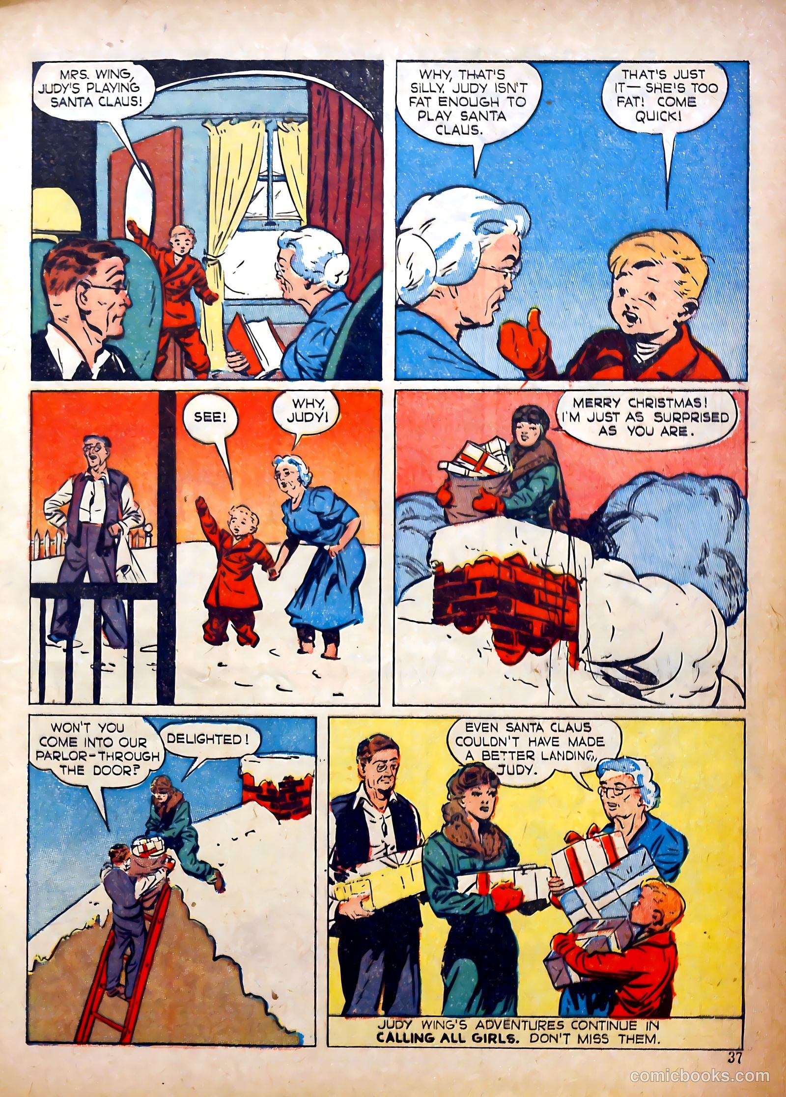 Calling All Girls #35 (1957) — page 37 of 68