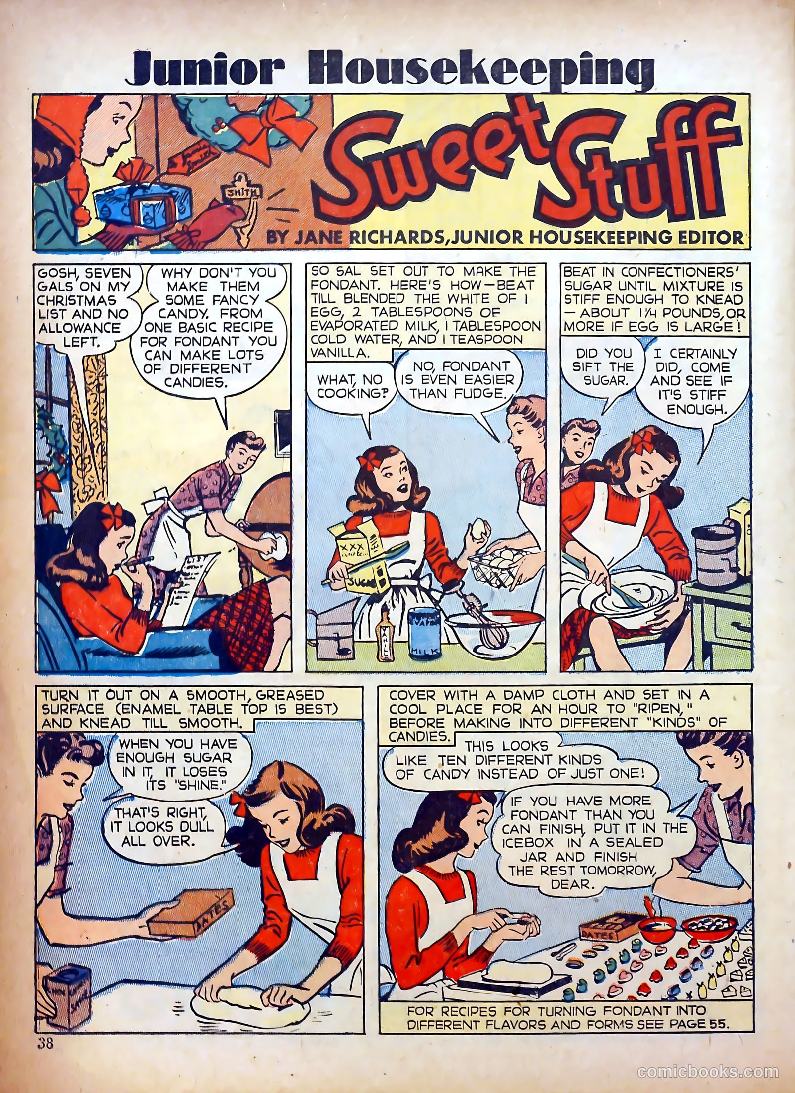 Calling All Girls #35 (1957) — page 38 of 68