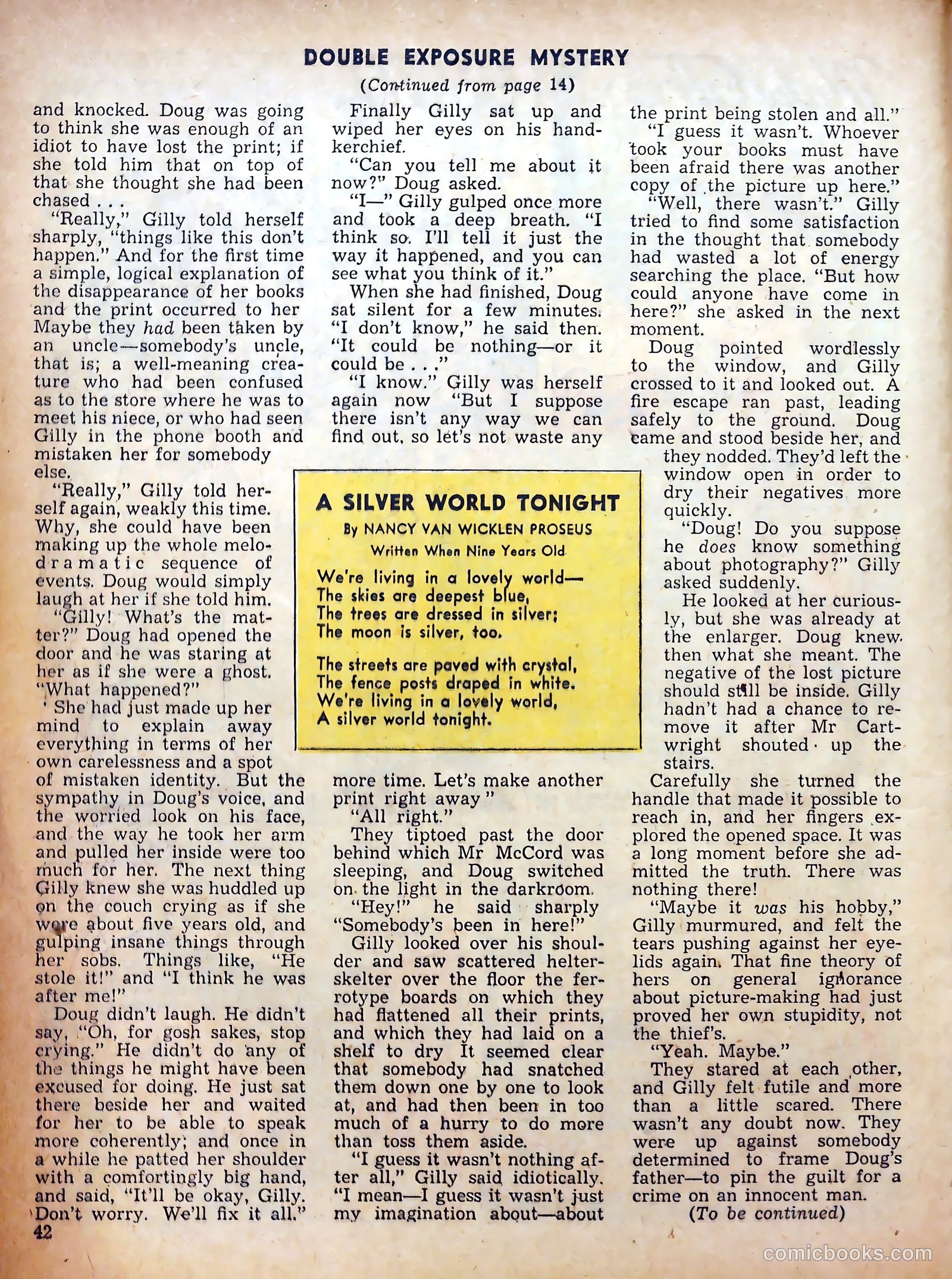 Calling All Girls #35 (1957) — page 42 of 68