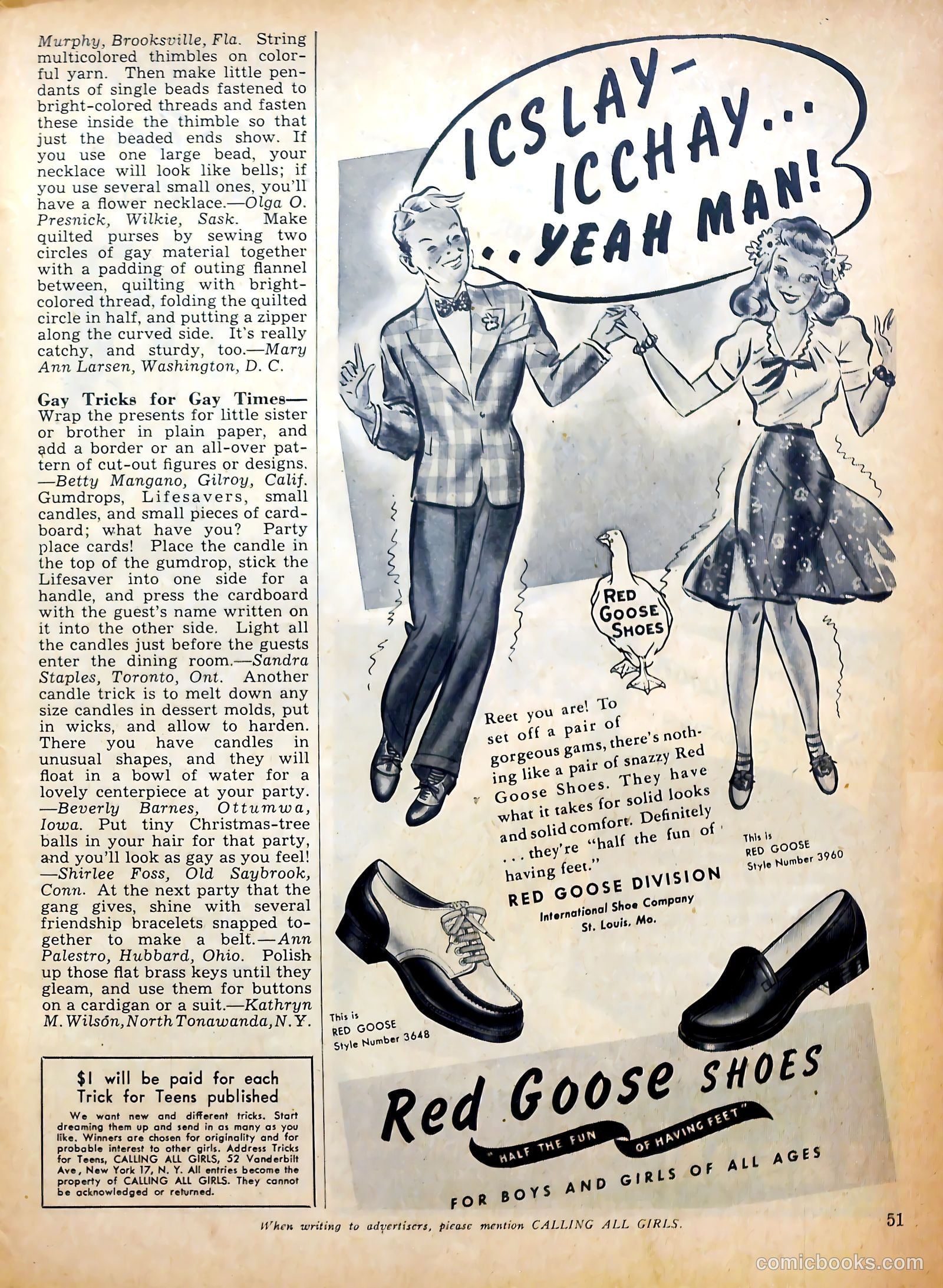 Calling All Girls #35 (1957) — page 51 of 68