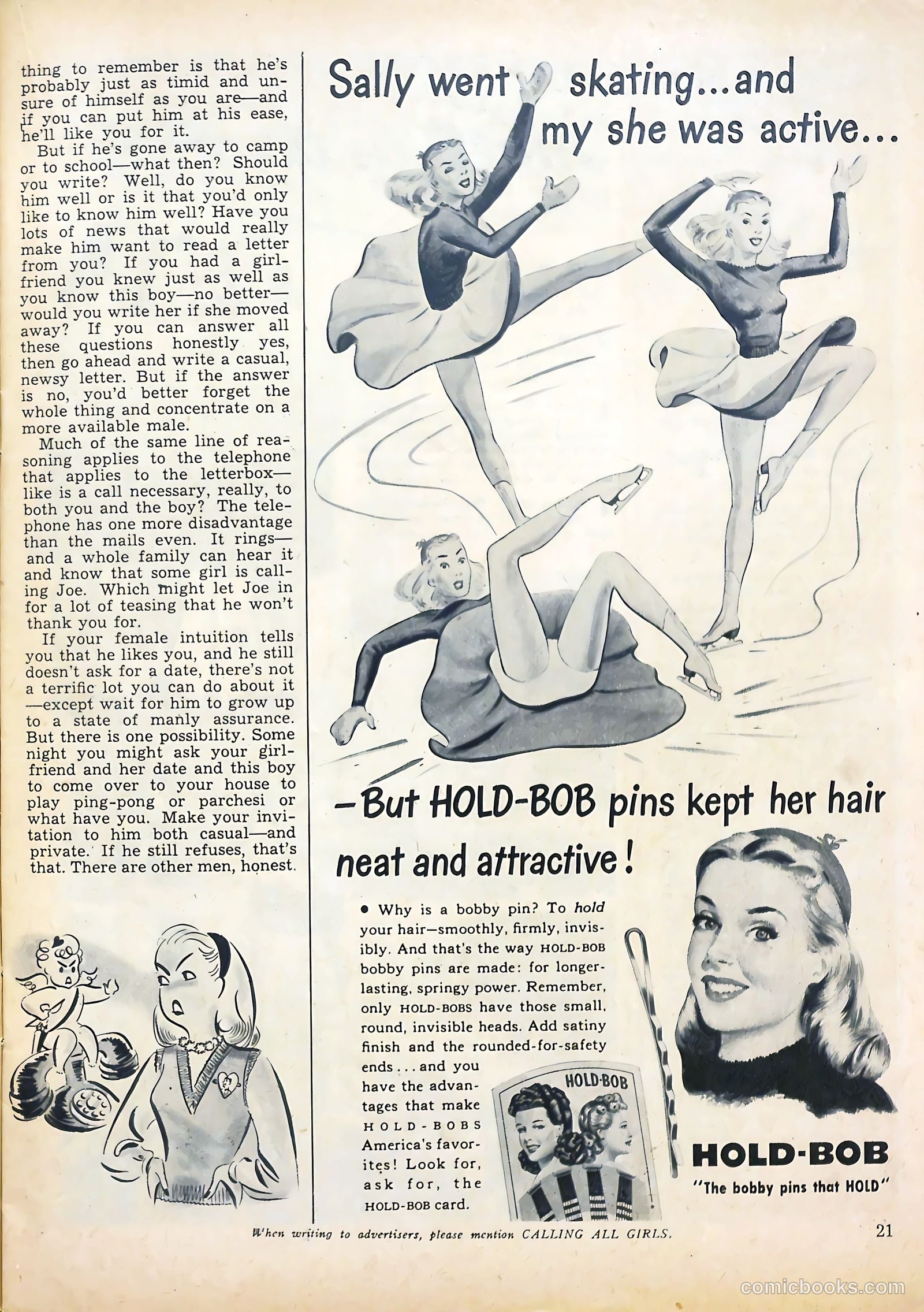 Calling All Girls #36 (1957) — page 21 of 68