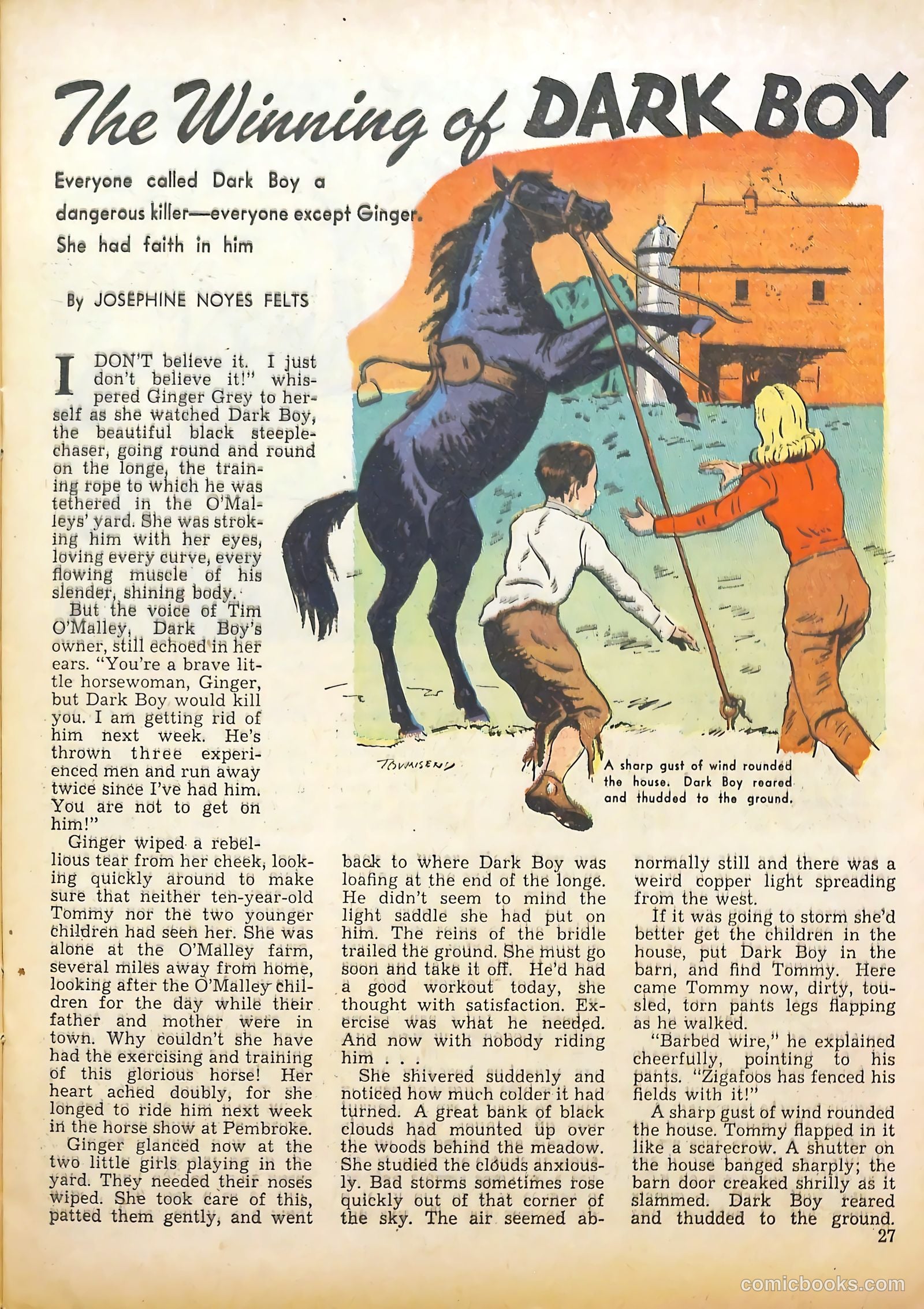 Calling All Girls #36 (1957) — page 27 of 68
