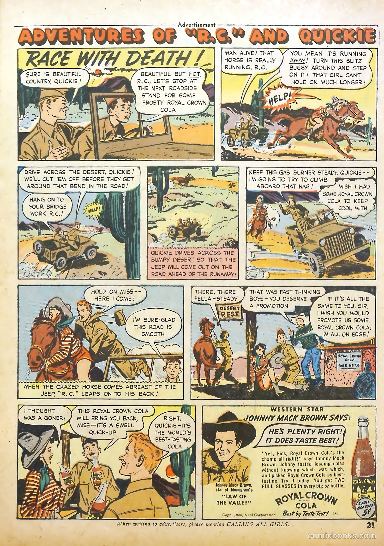 Calling All Girls #36 (1957) — page 31 of 68