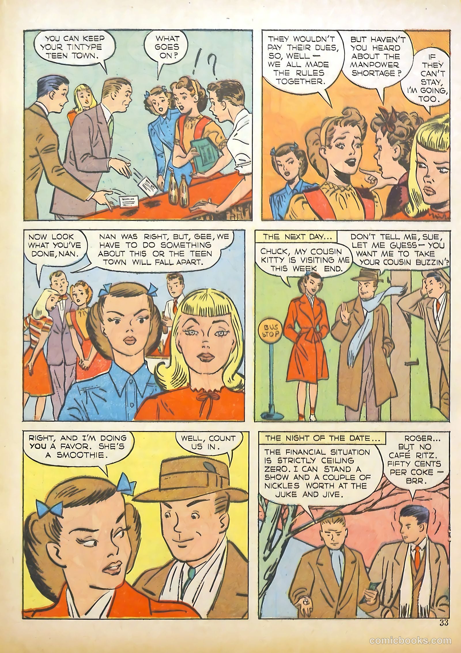 Calling All Girls #36 (1957) — page 33 of 68