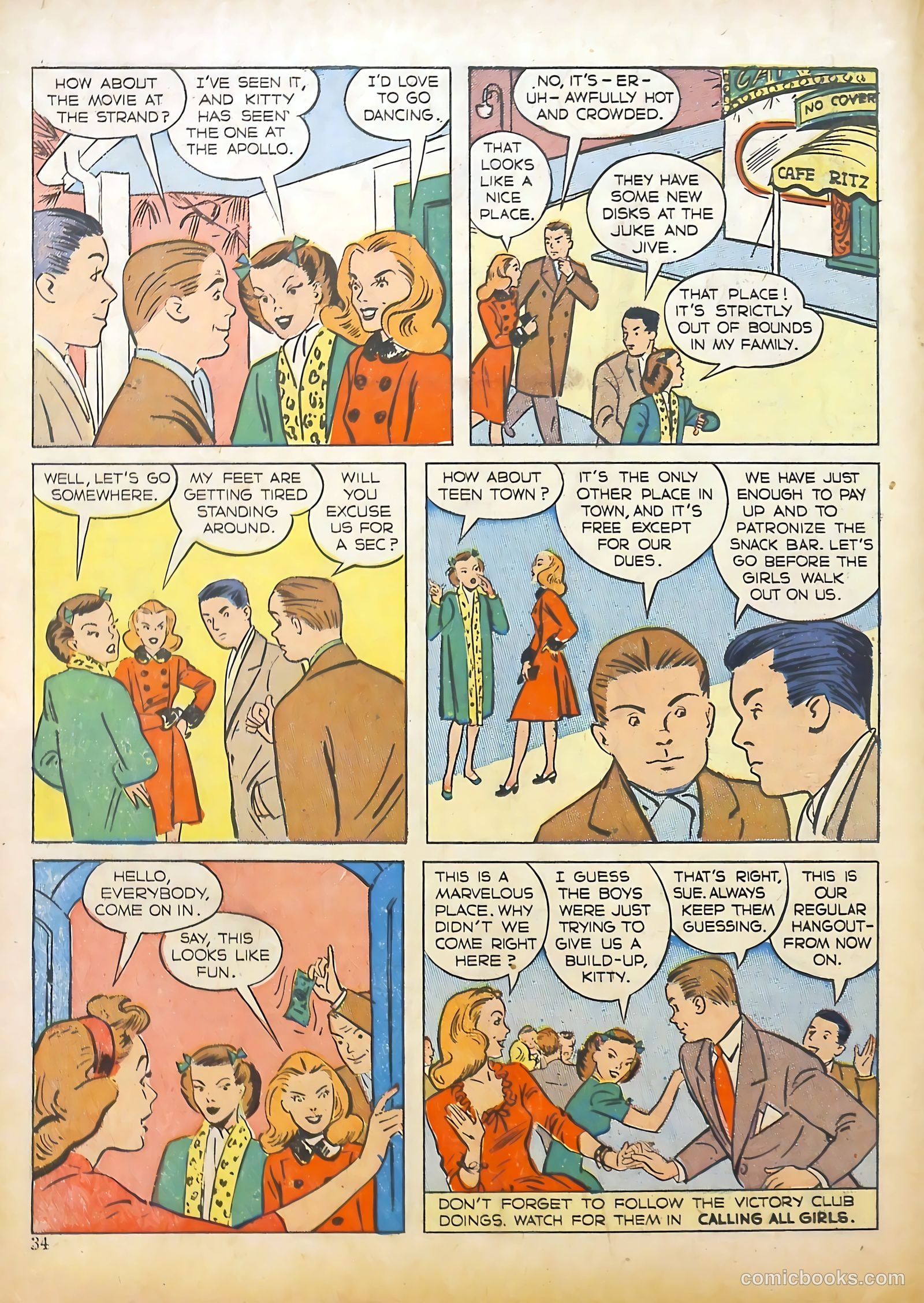 Calling All Girls #36 (1957) — page 34 of 68