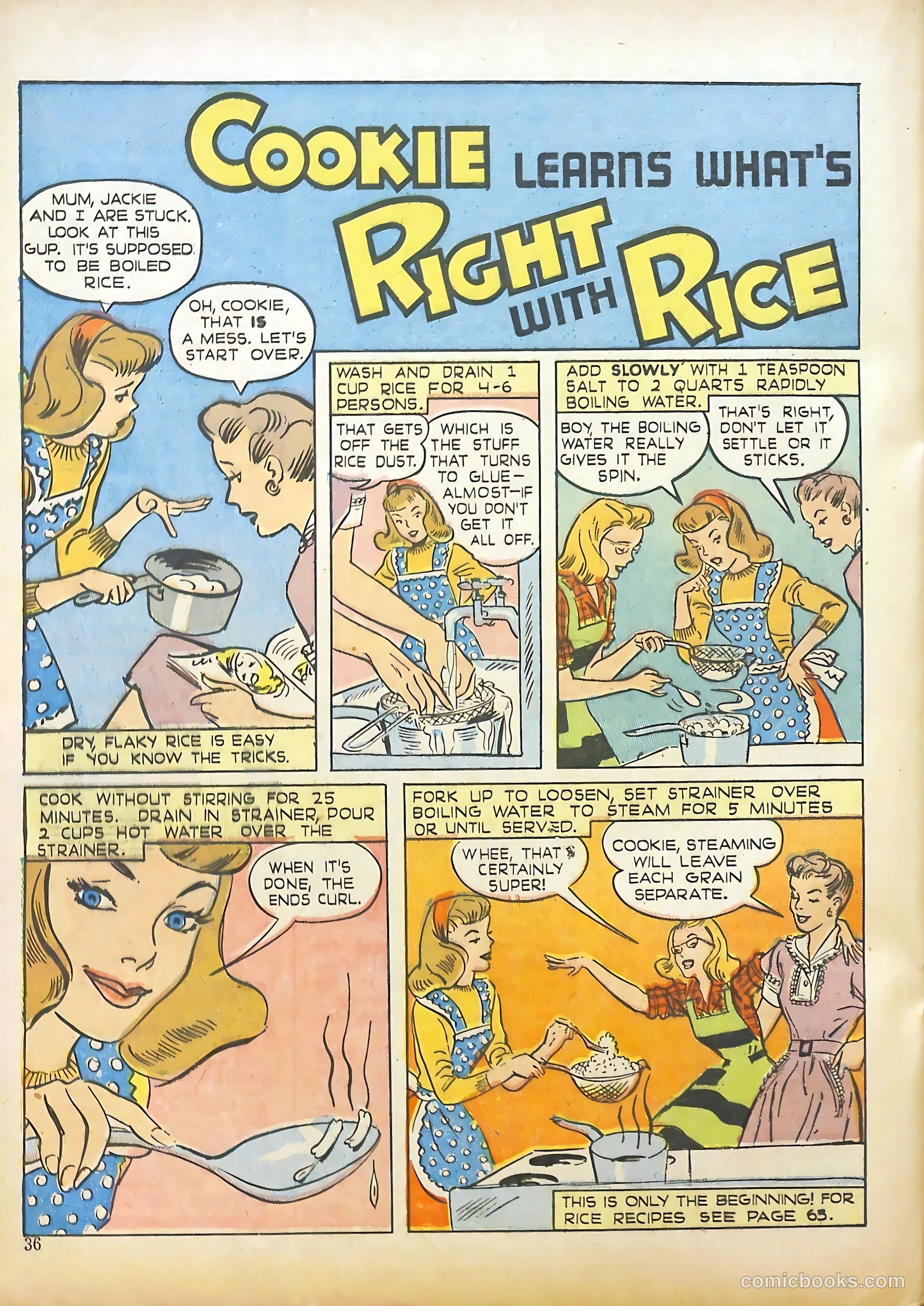Calling All Girls #36 (1957) — page 36 of 68