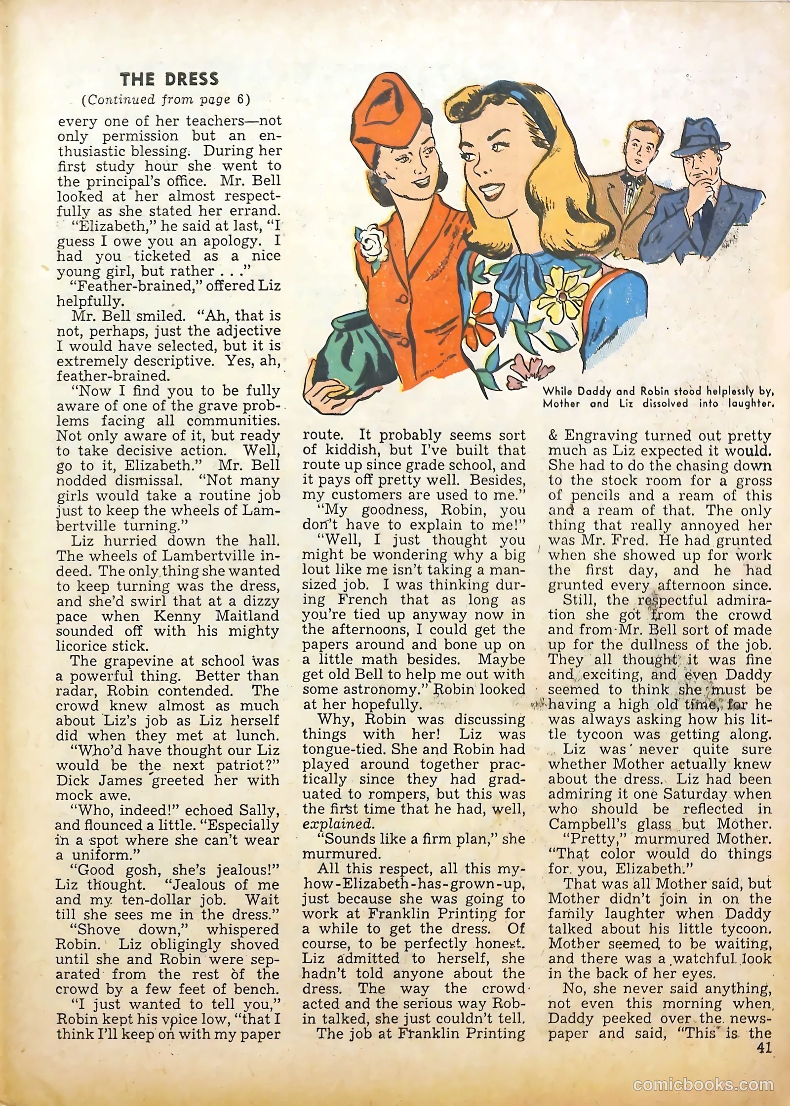 Calling All Girls #36 (1957) — page 41 of 68