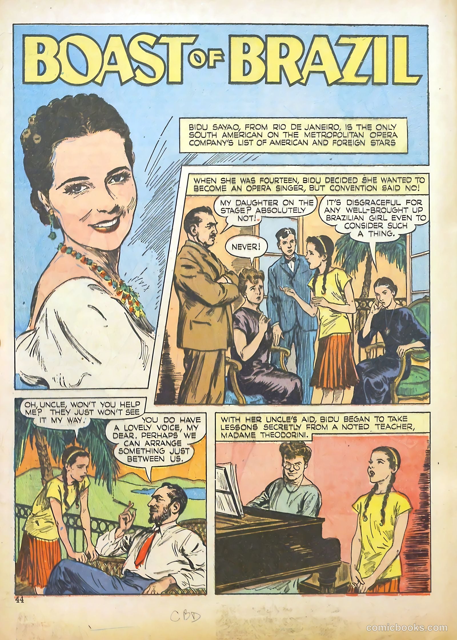 Calling All Girls #36 (1957) — page 44 of 68