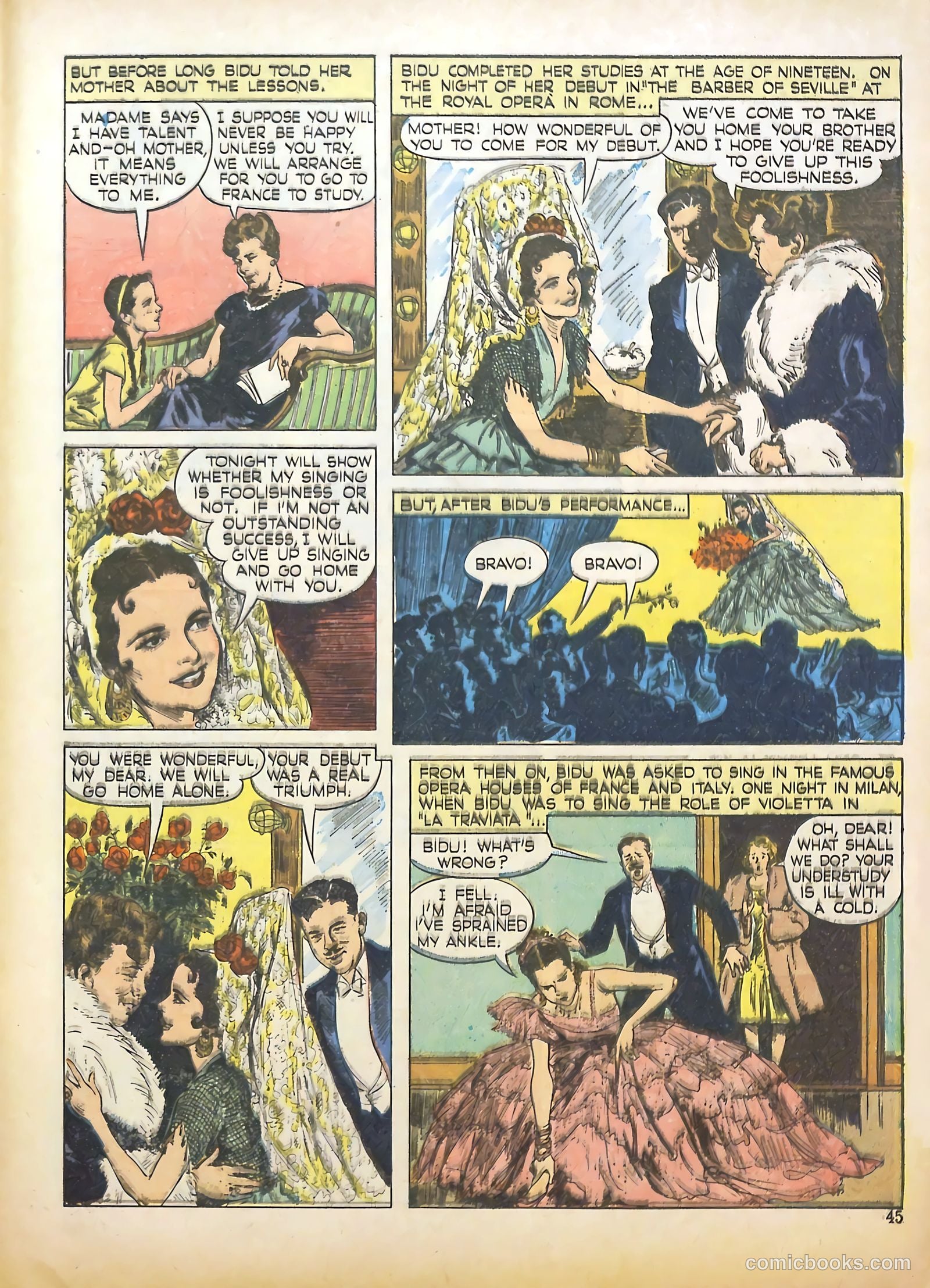 Calling All Girls #36 (1957) — page 45 of 68