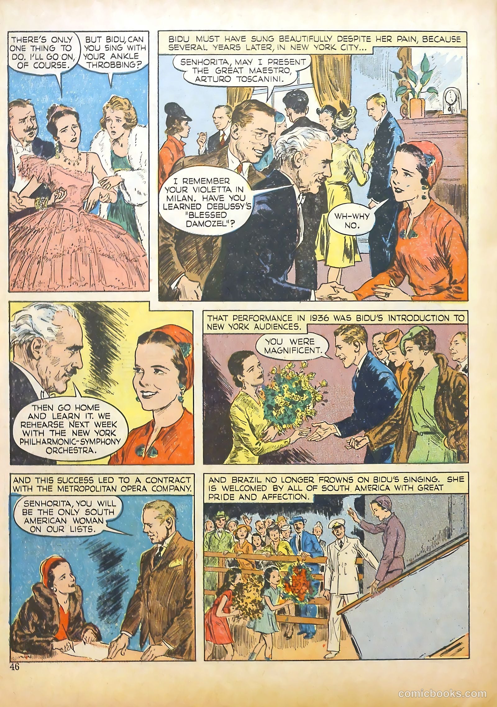 Calling All Girls #36 (1957) — page 46 of 68