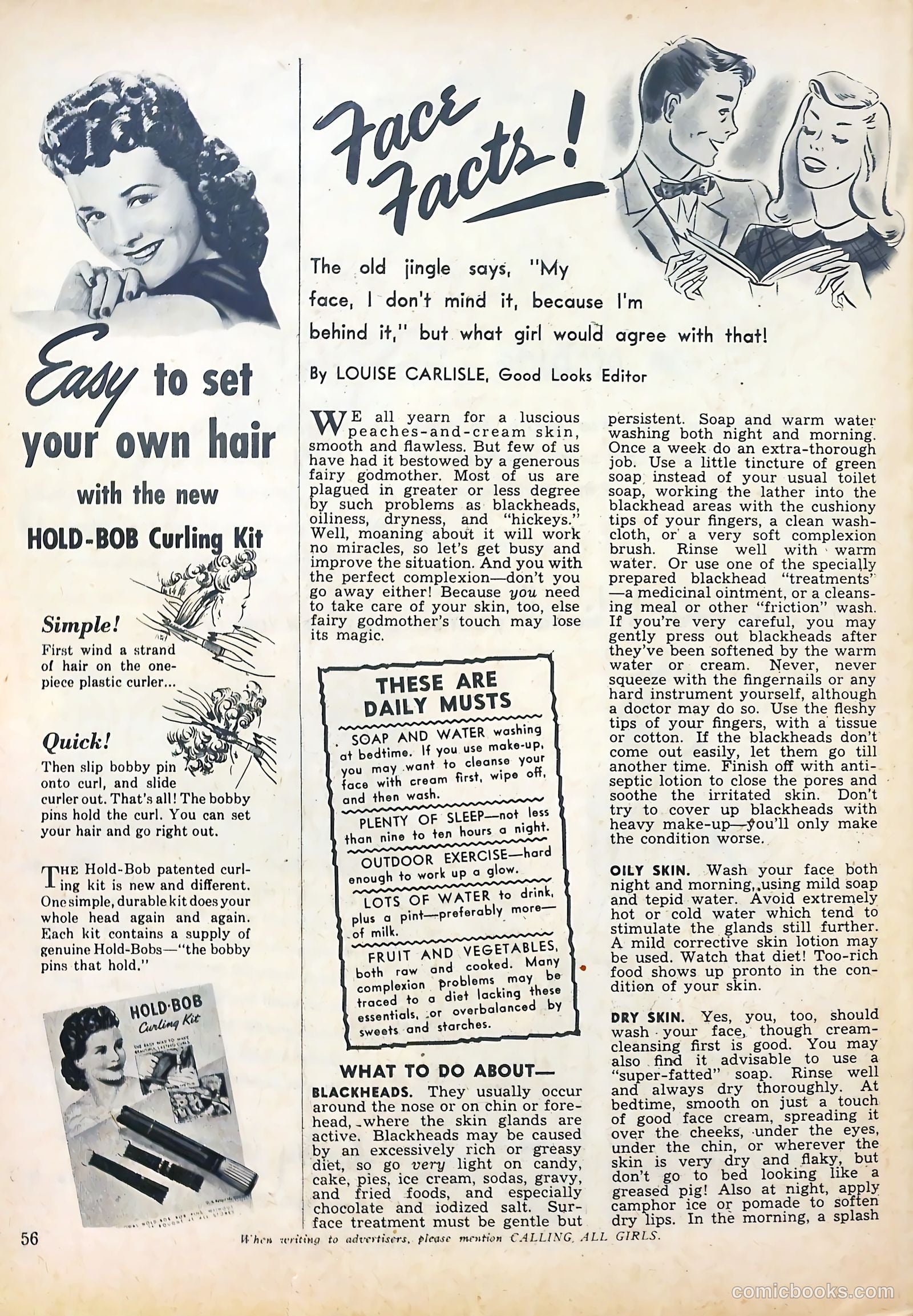 Calling All Girls #36 (1957) — page 56 of 68