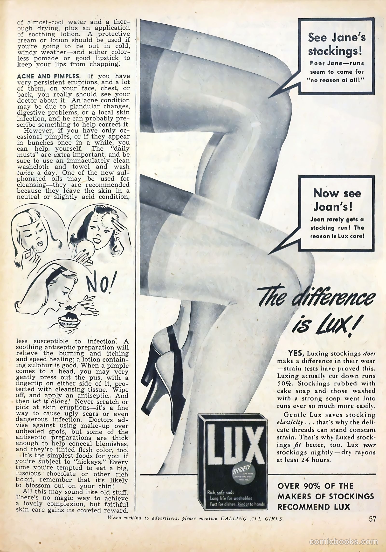 Calling All Girls #36 (1957) — page 57 of 68