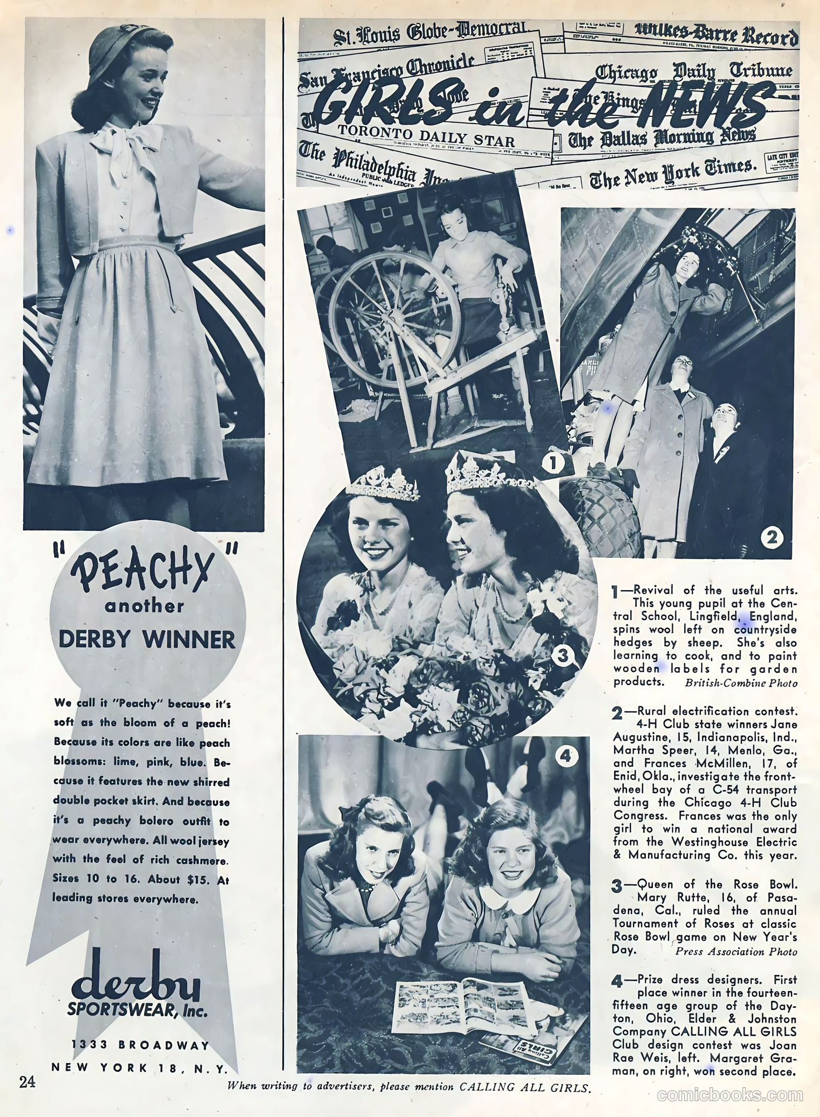 Calling All Girls #37 (1945) — page 24 of 74