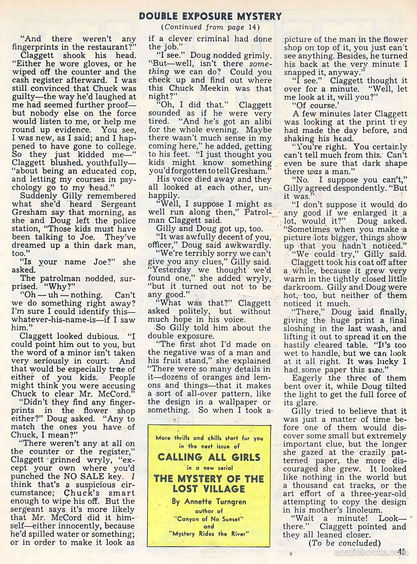 Calling All Girls #37 (1945) — page 45 of 74