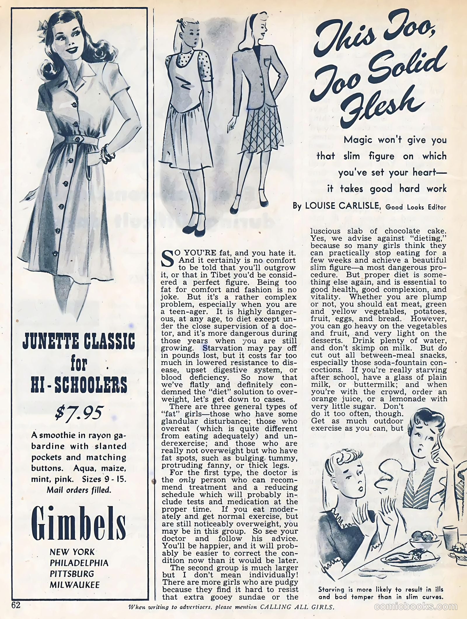 Calling All Girls #37 (1945) — page 62 of 74