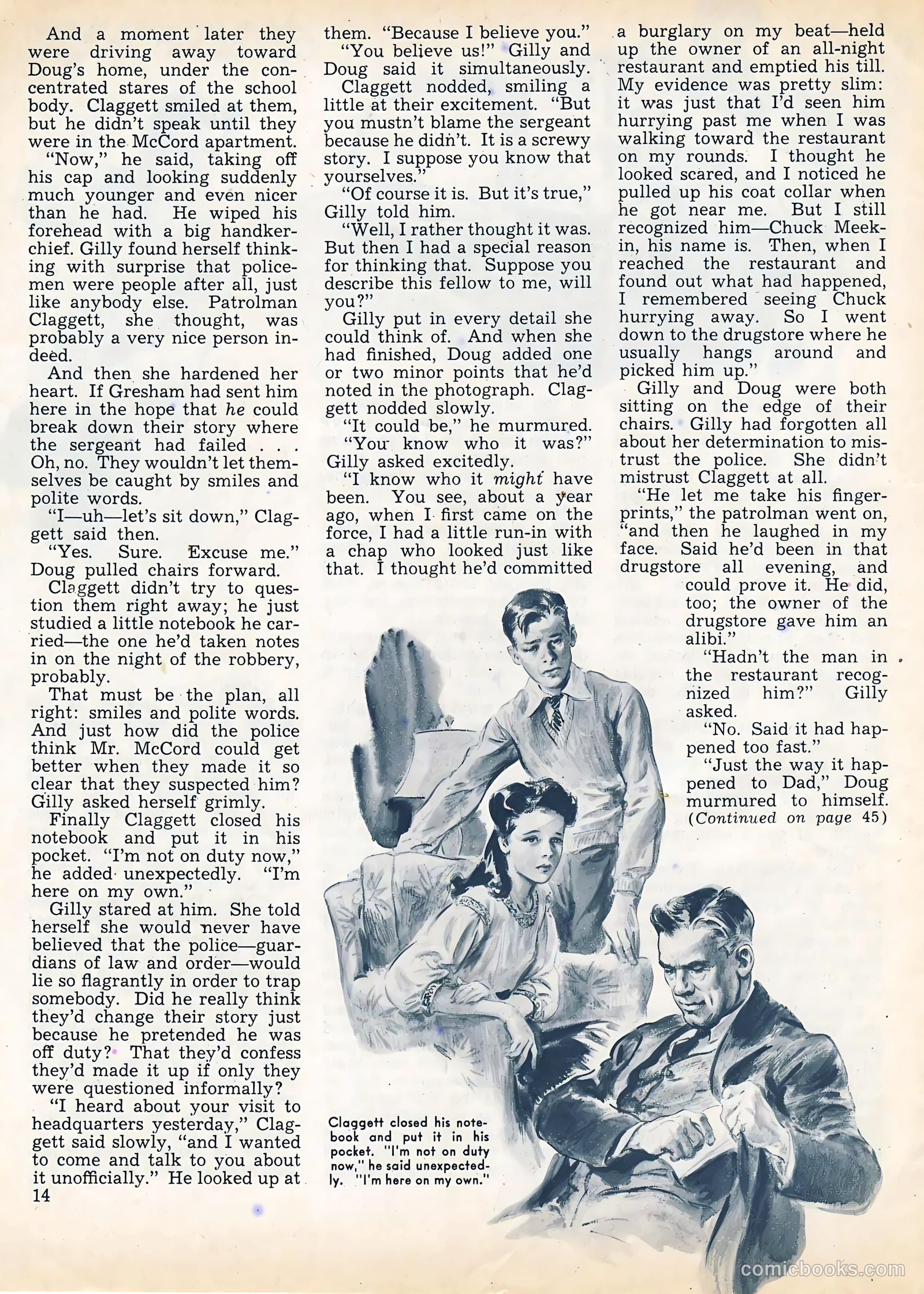 Calling All Girls #37 (1958) — page 14 of 74