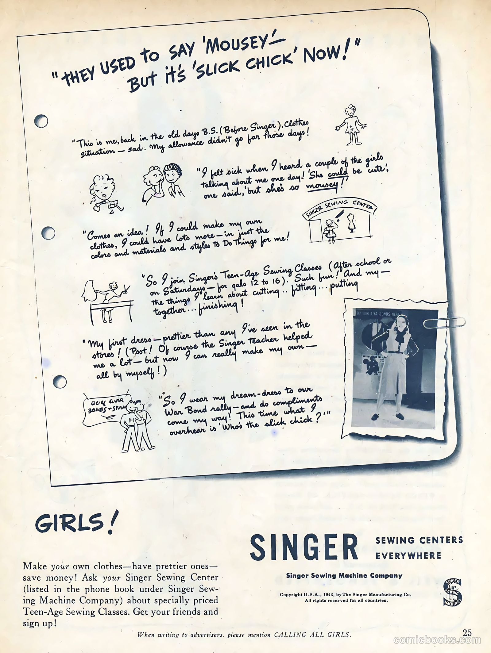 Calling All Girls #37 (1958) — page 25 of 74