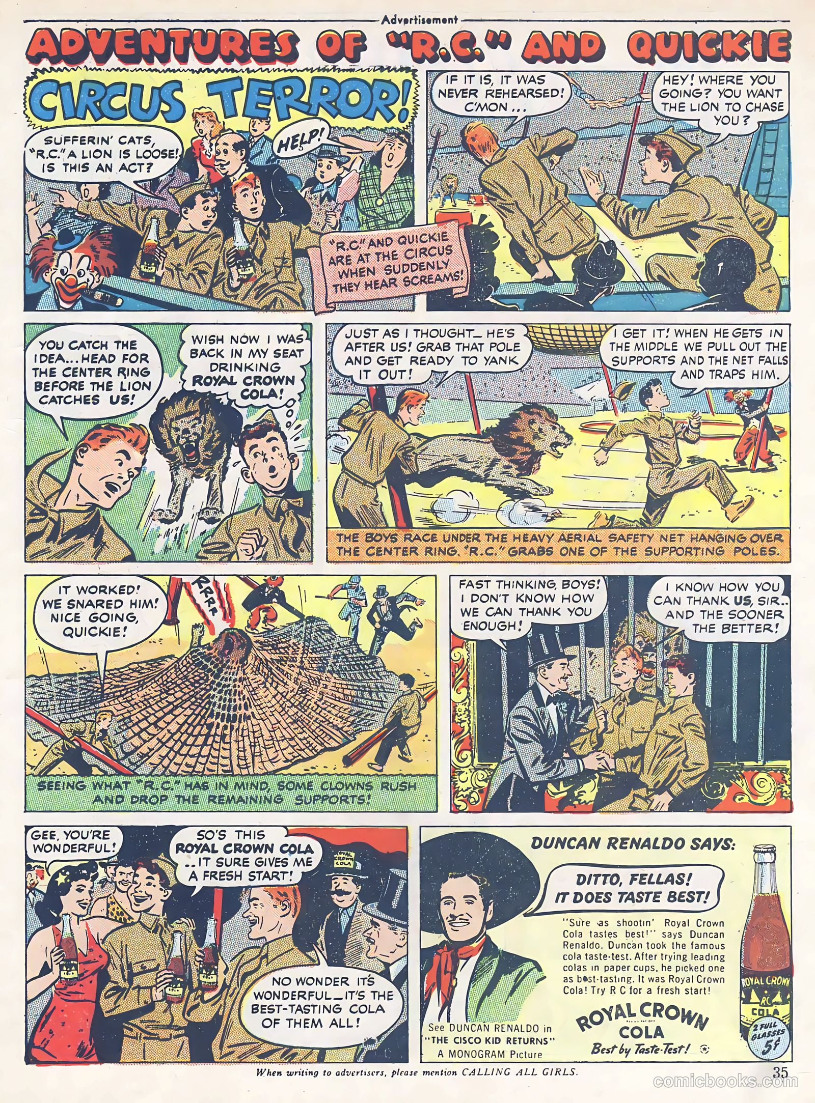 Calling All Girls #37 (1958) — page 35 of 74