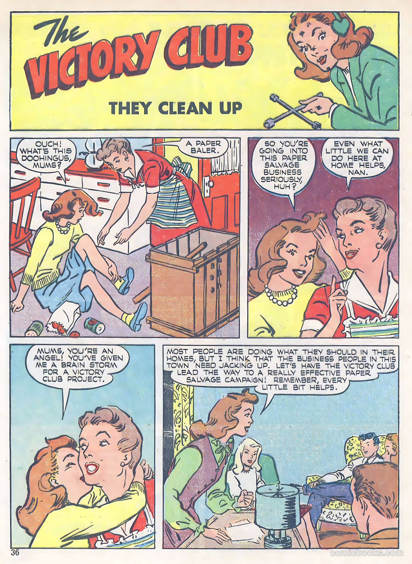 Calling All Girls #37 (1958) — page 36 of 74