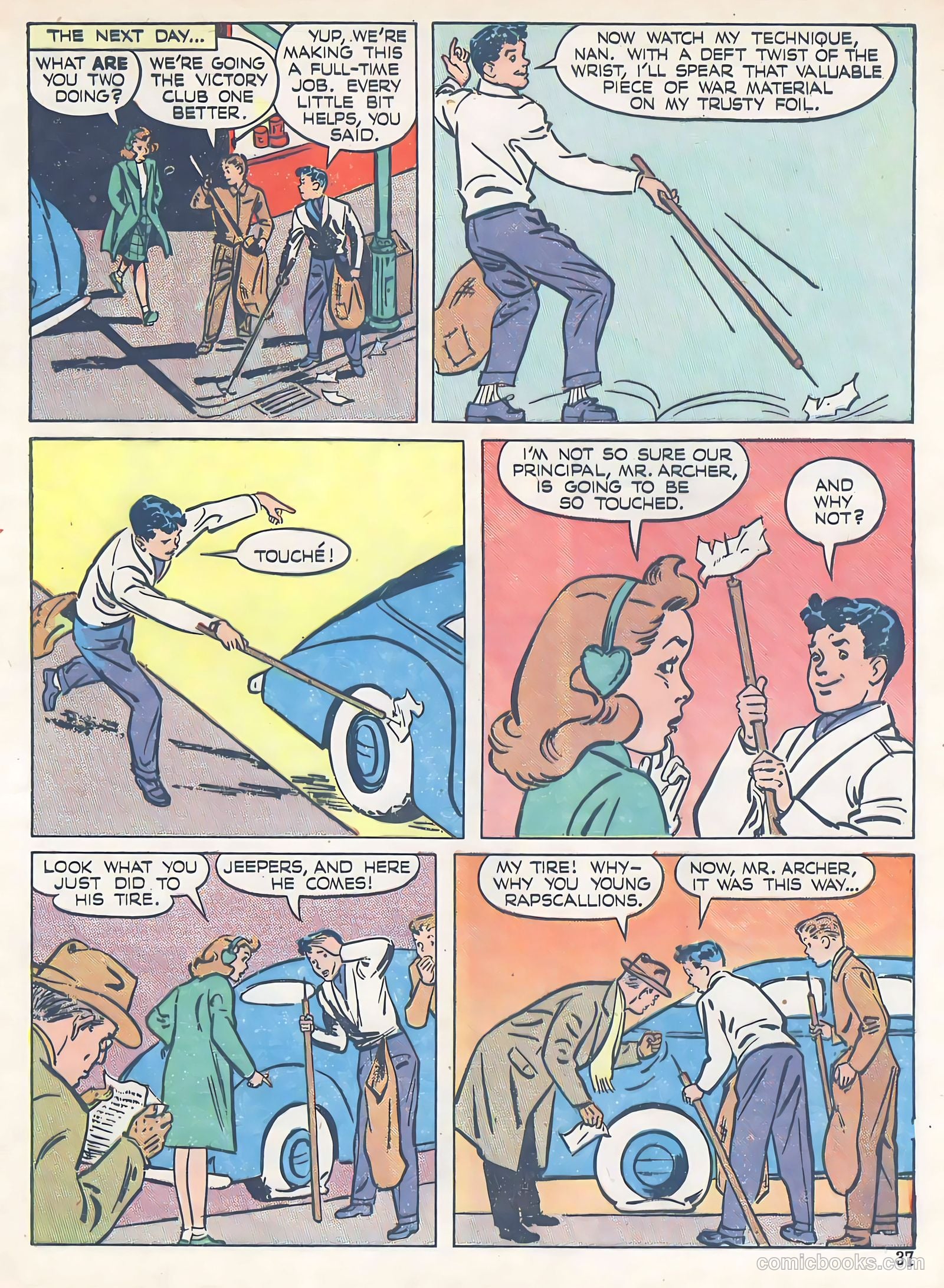 Calling All Girls #37 (1958) — page 37 of 74
