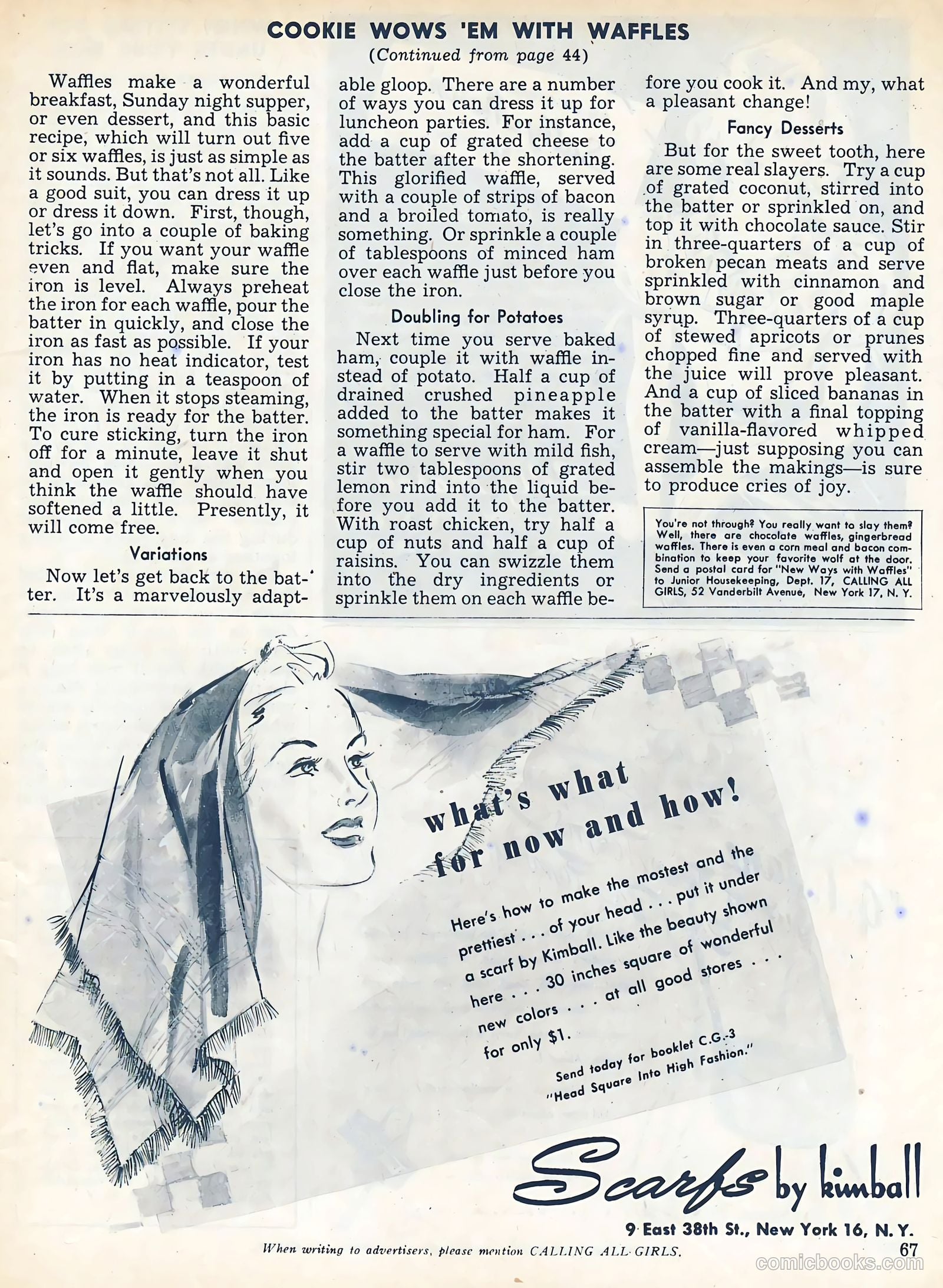 Calling All Girls #37 (1958) — page 67 of 74