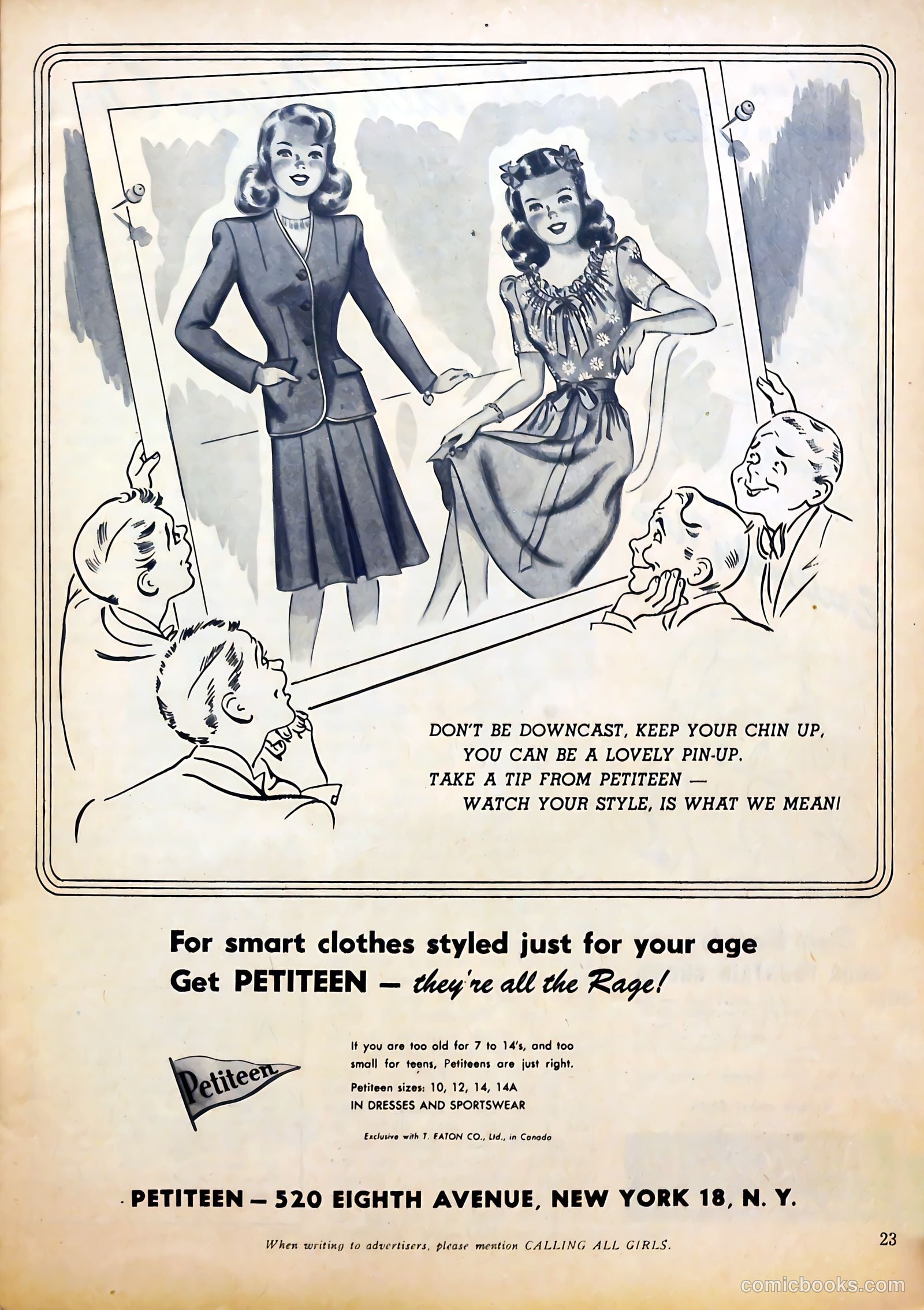 Calling All Girls #38 (1958) — page 23 of 68