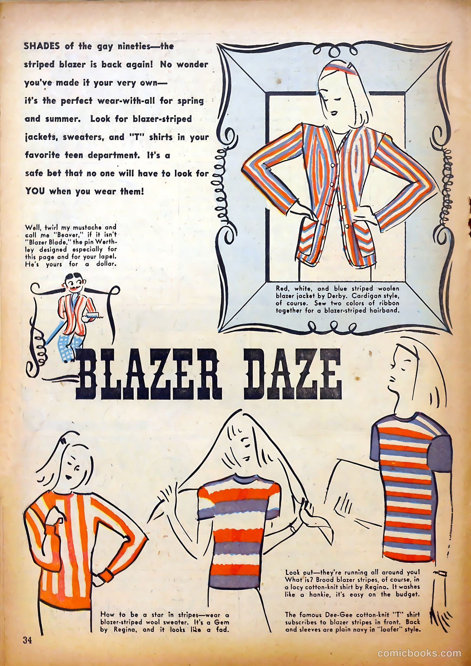 Calling All Girls #38 (1958) — page 34 of 68