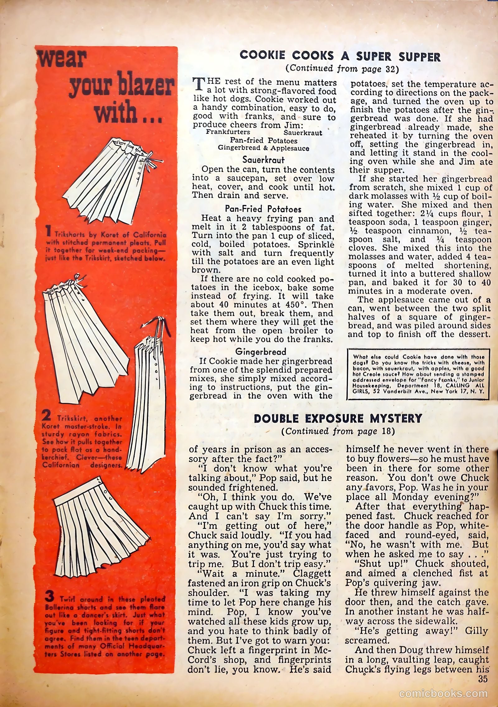 Calling All Girls #38 (1958) — page 35 of 68