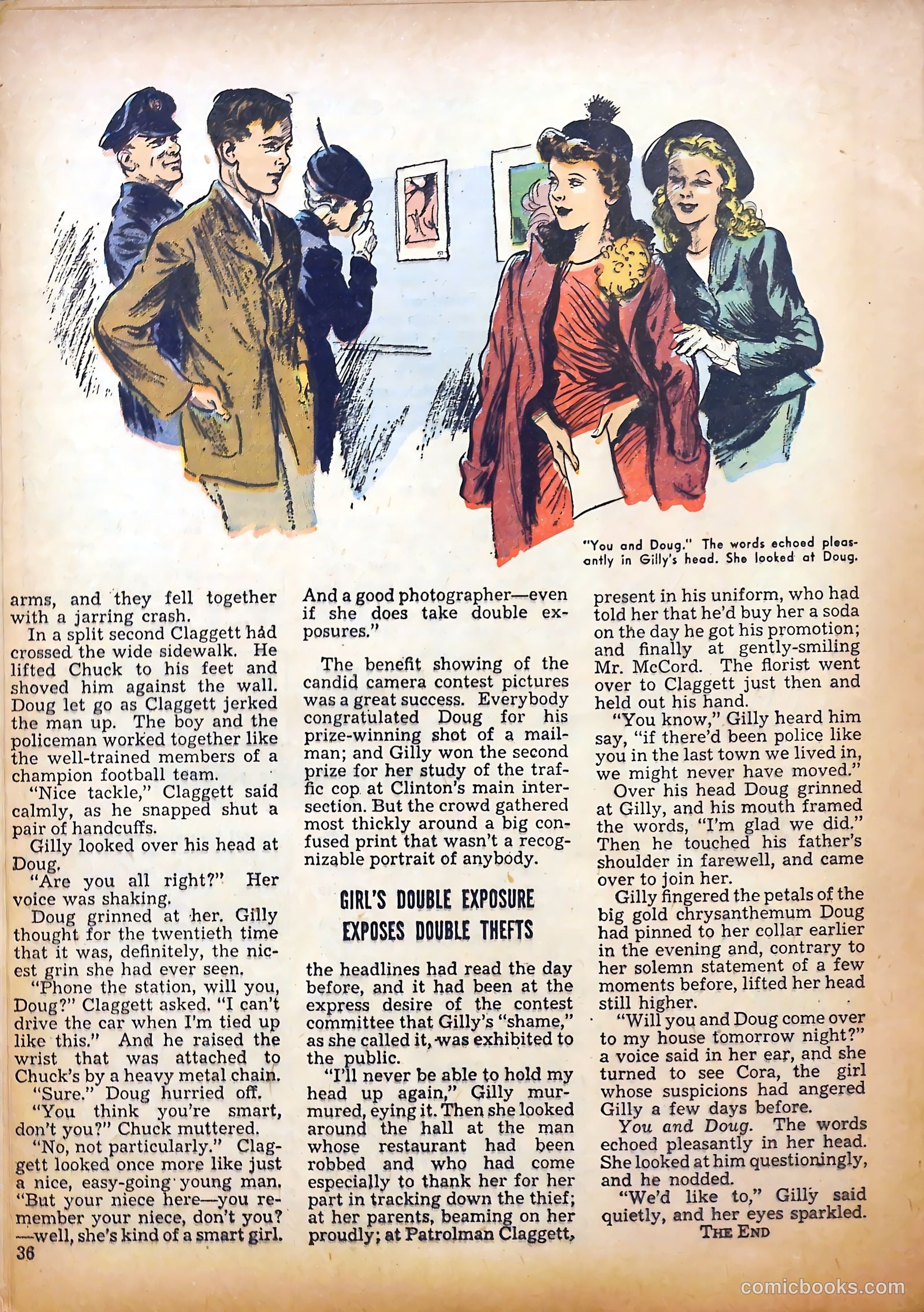 Calling All Girls #38 (1958) — page 36 of 68