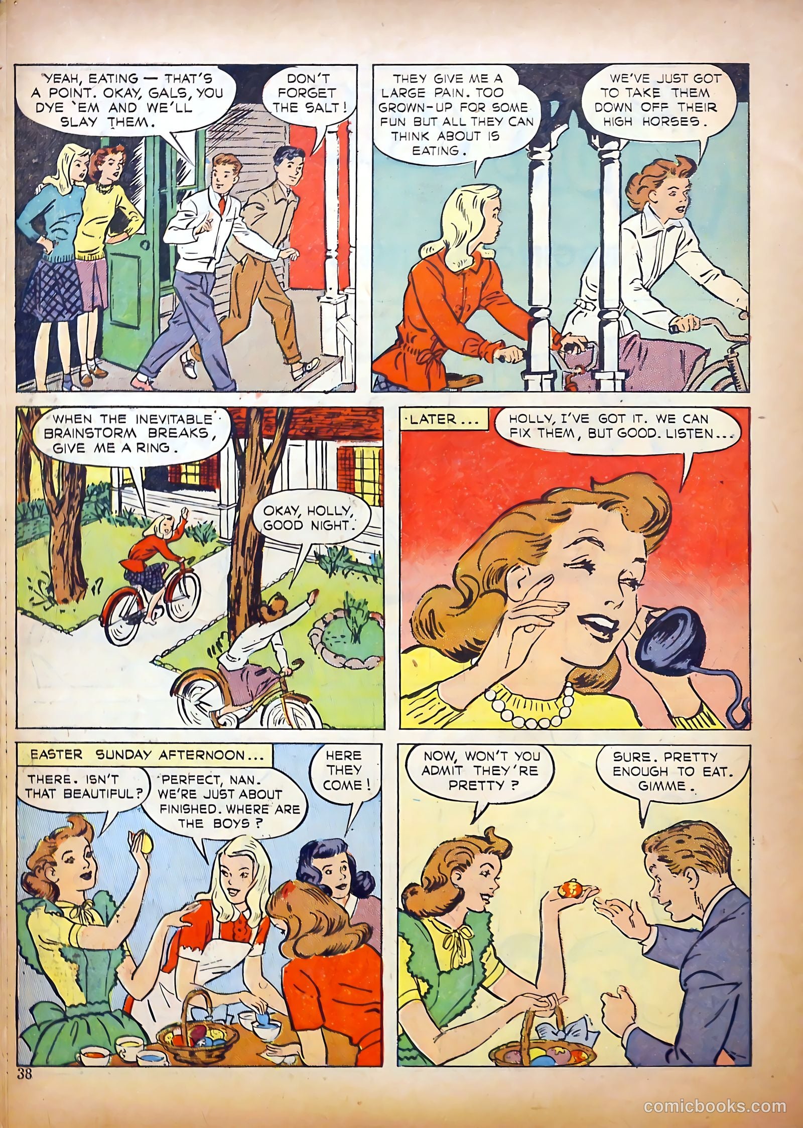 Calling All Girls #38 (1958) — page 38 of 68
