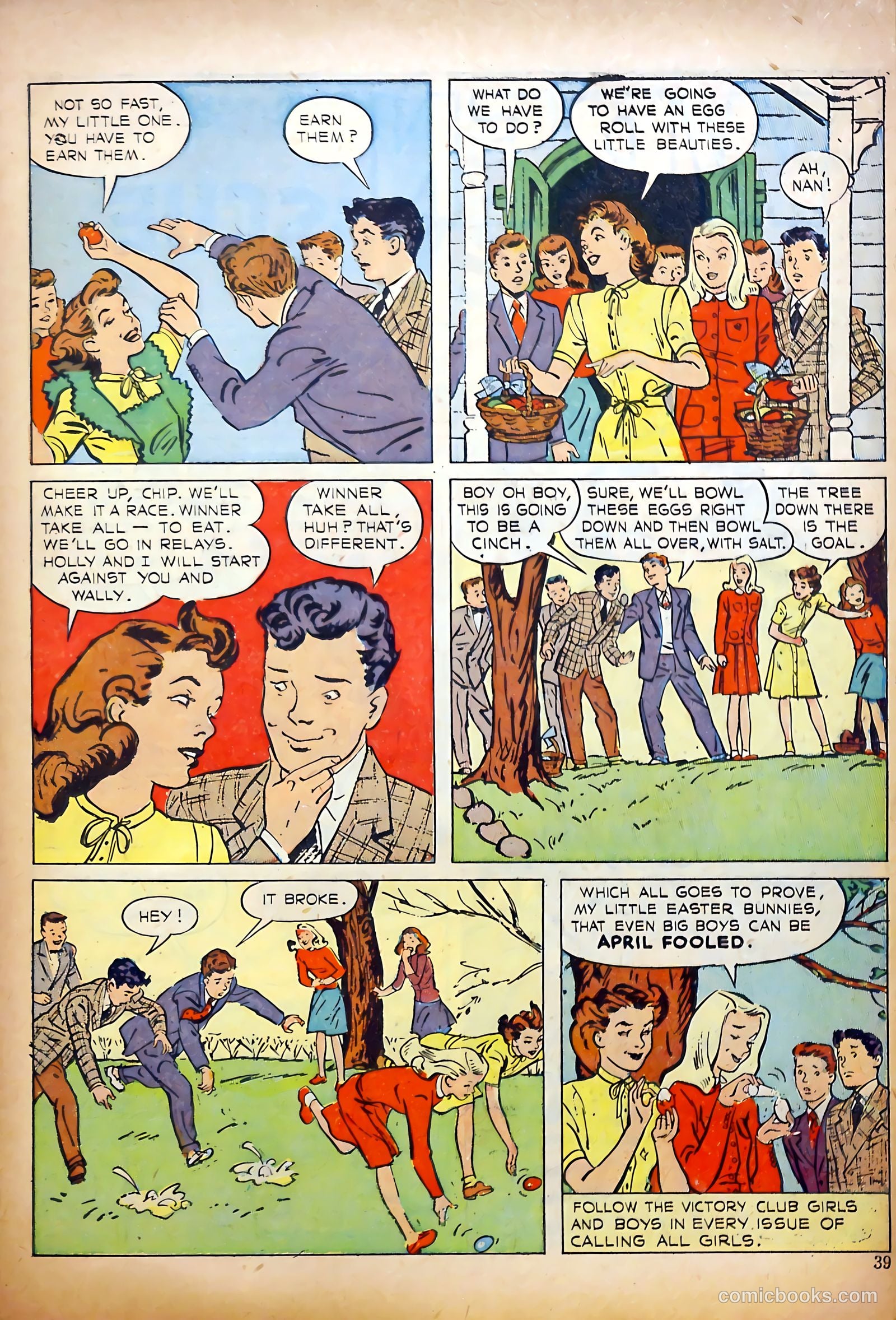Calling All Girls #38 (1958) — page 39 of 68