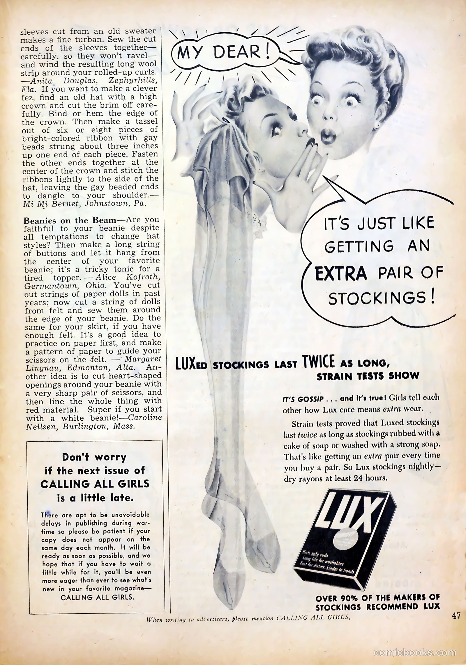 Calling All Girls #38 (1958) — page 47 of 68