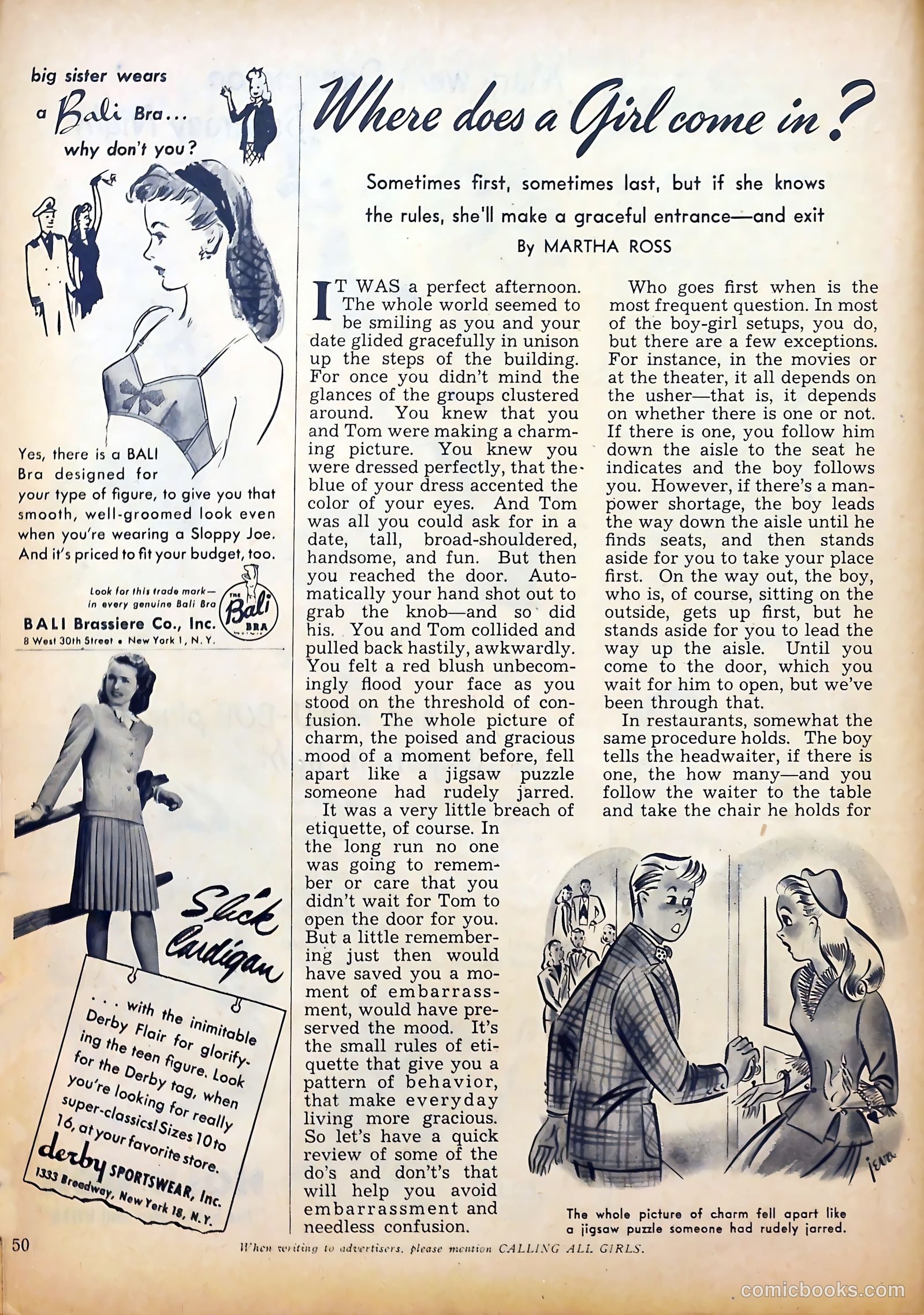 Calling All Girls #38 (1958) — page 50 of 68