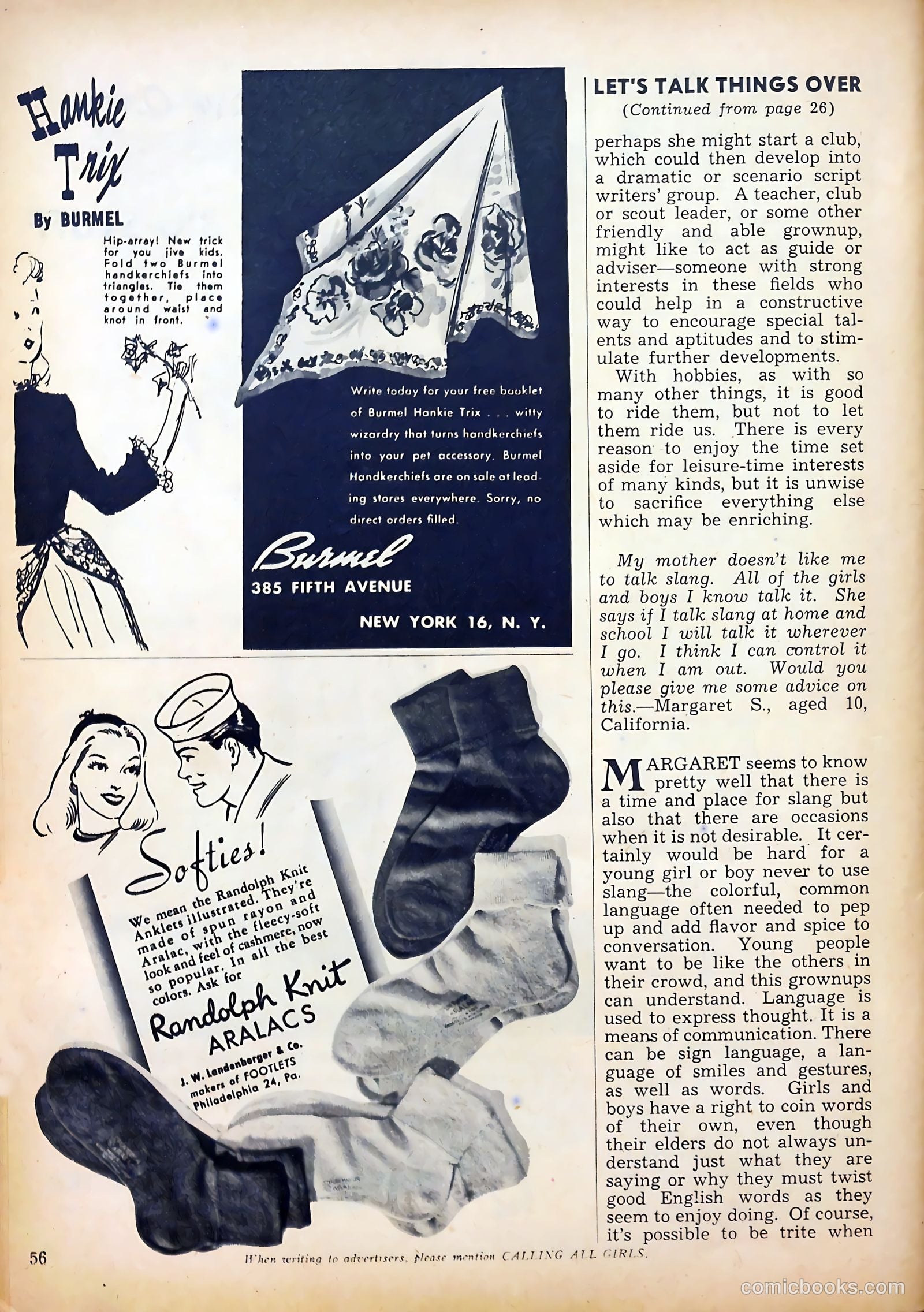 Calling All Girls #38 (1958) — page 56 of 68