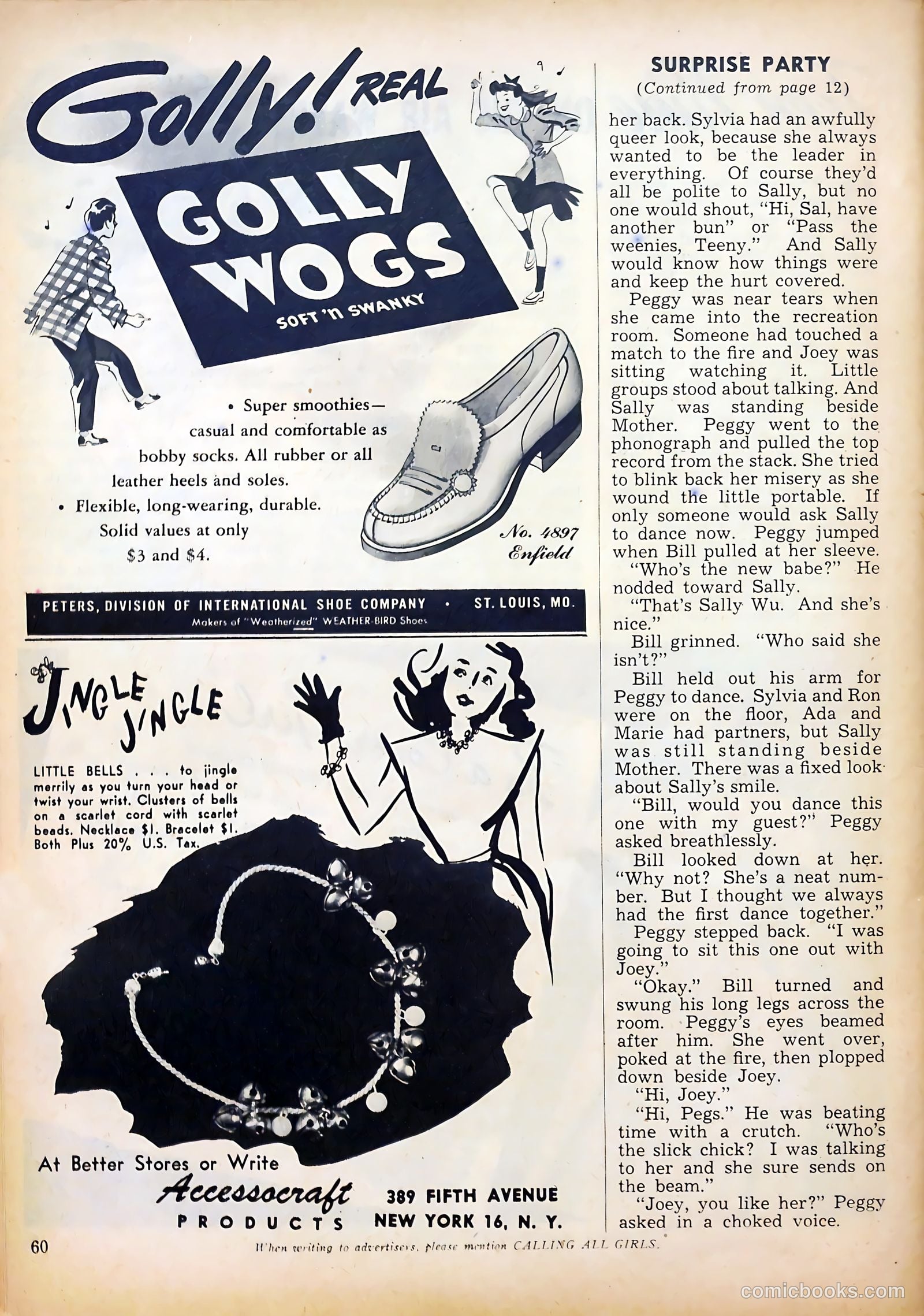 Calling All Girls #38 (1958) — page 60 of 68