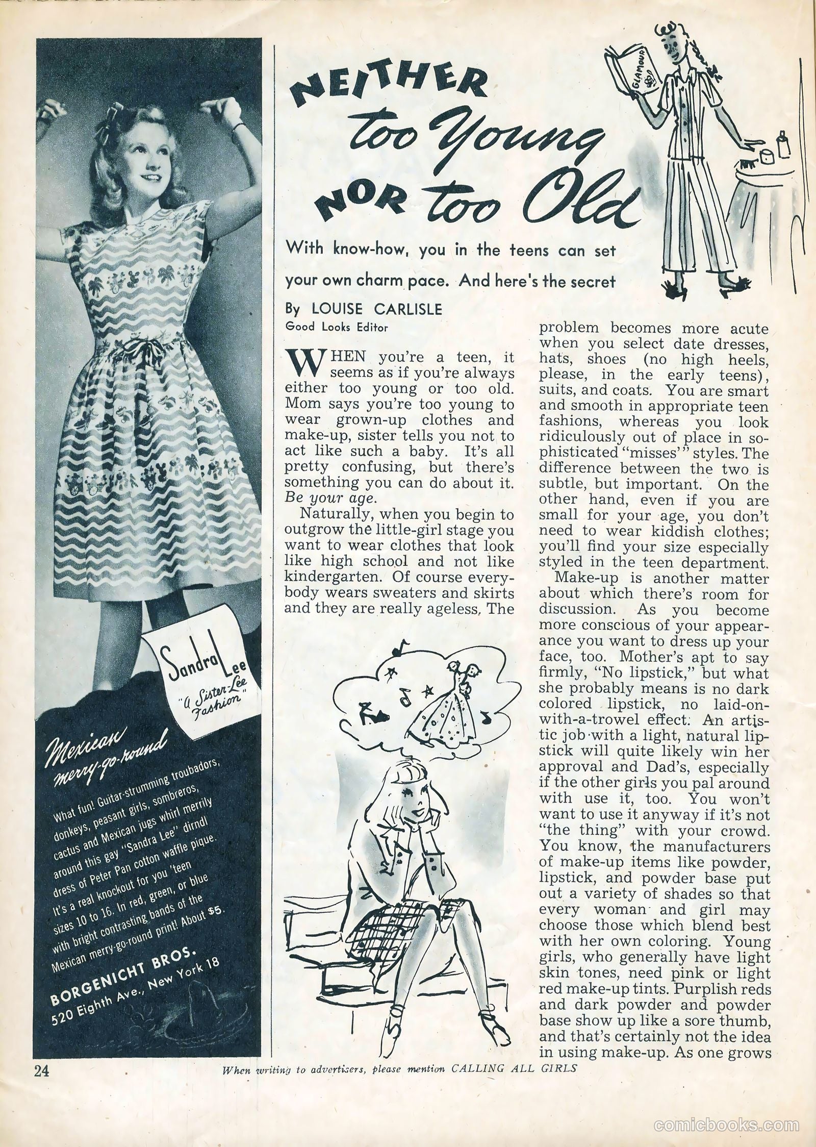 Calling All Girls #39 (1958) — page 24 of 66