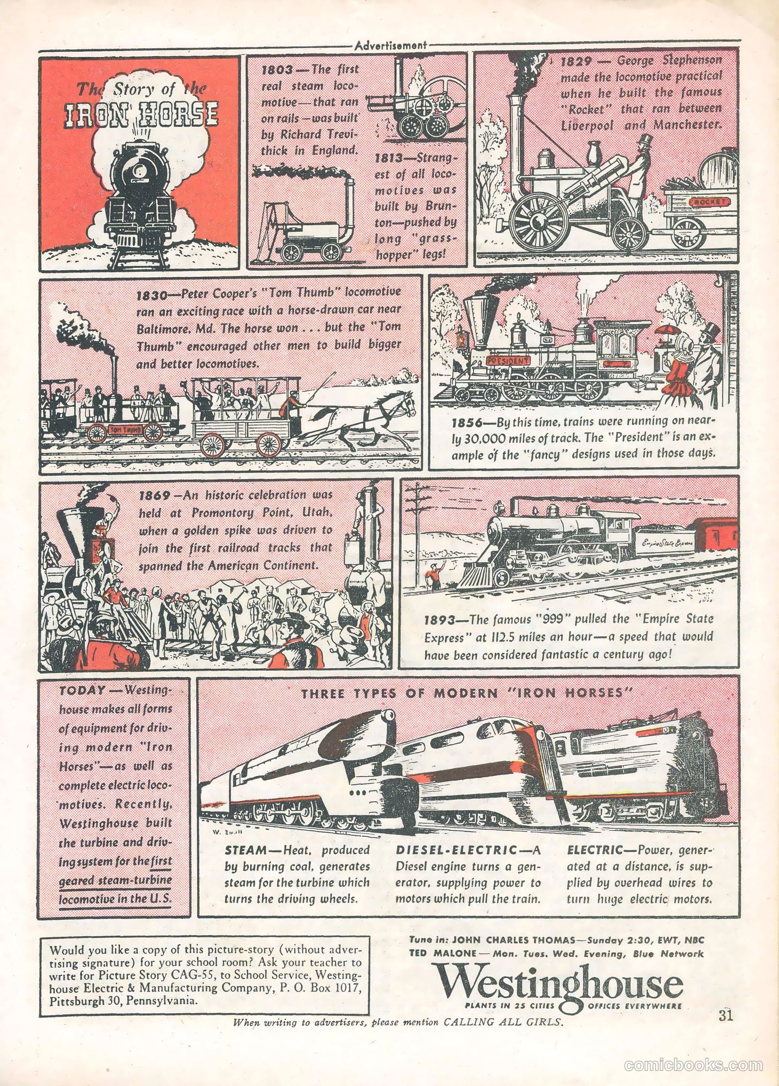 Calling All Girls #39 (1958) — page 31 of 66