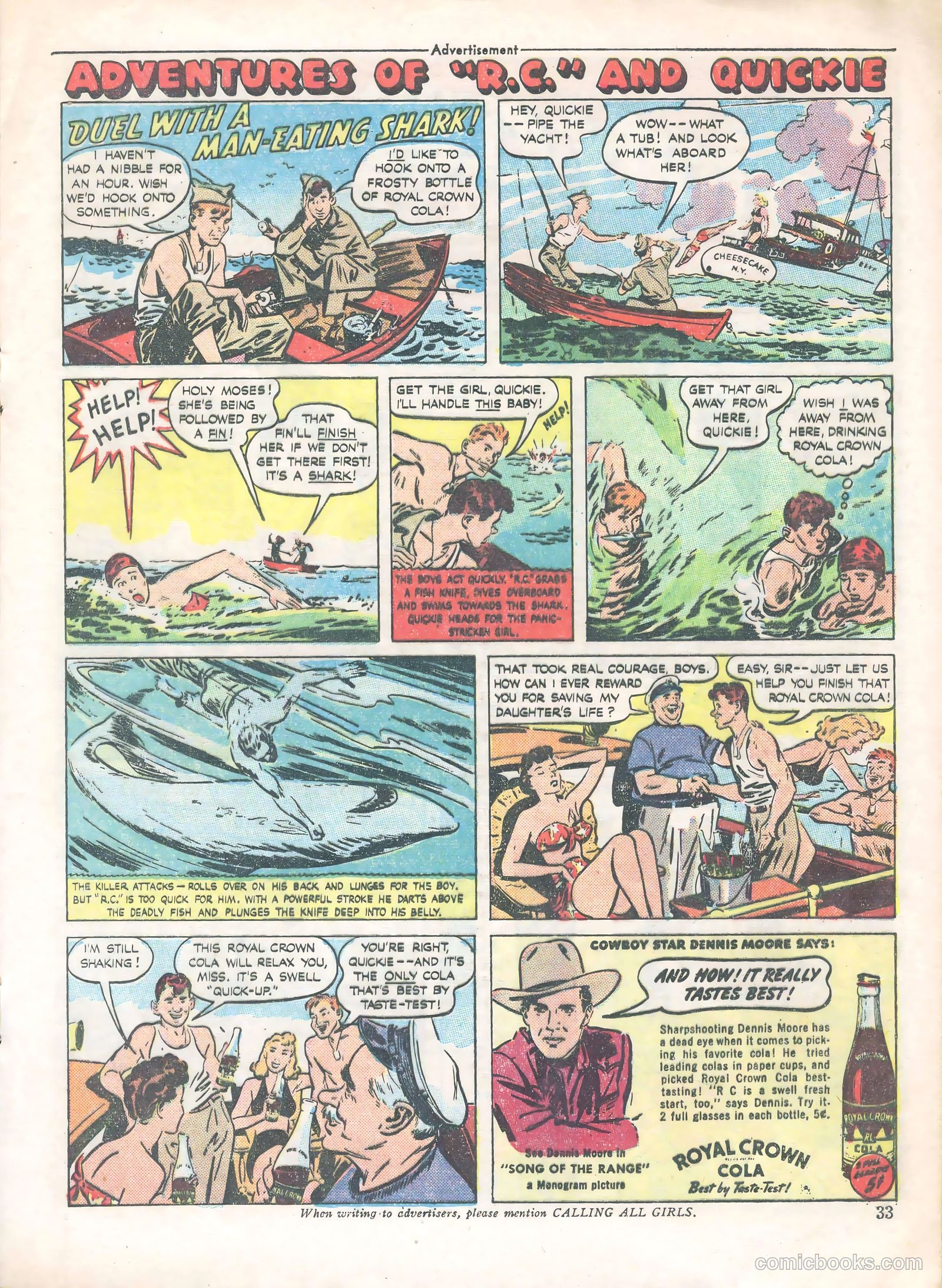 Calling All Girls #39 (1958) — page 33 of 66