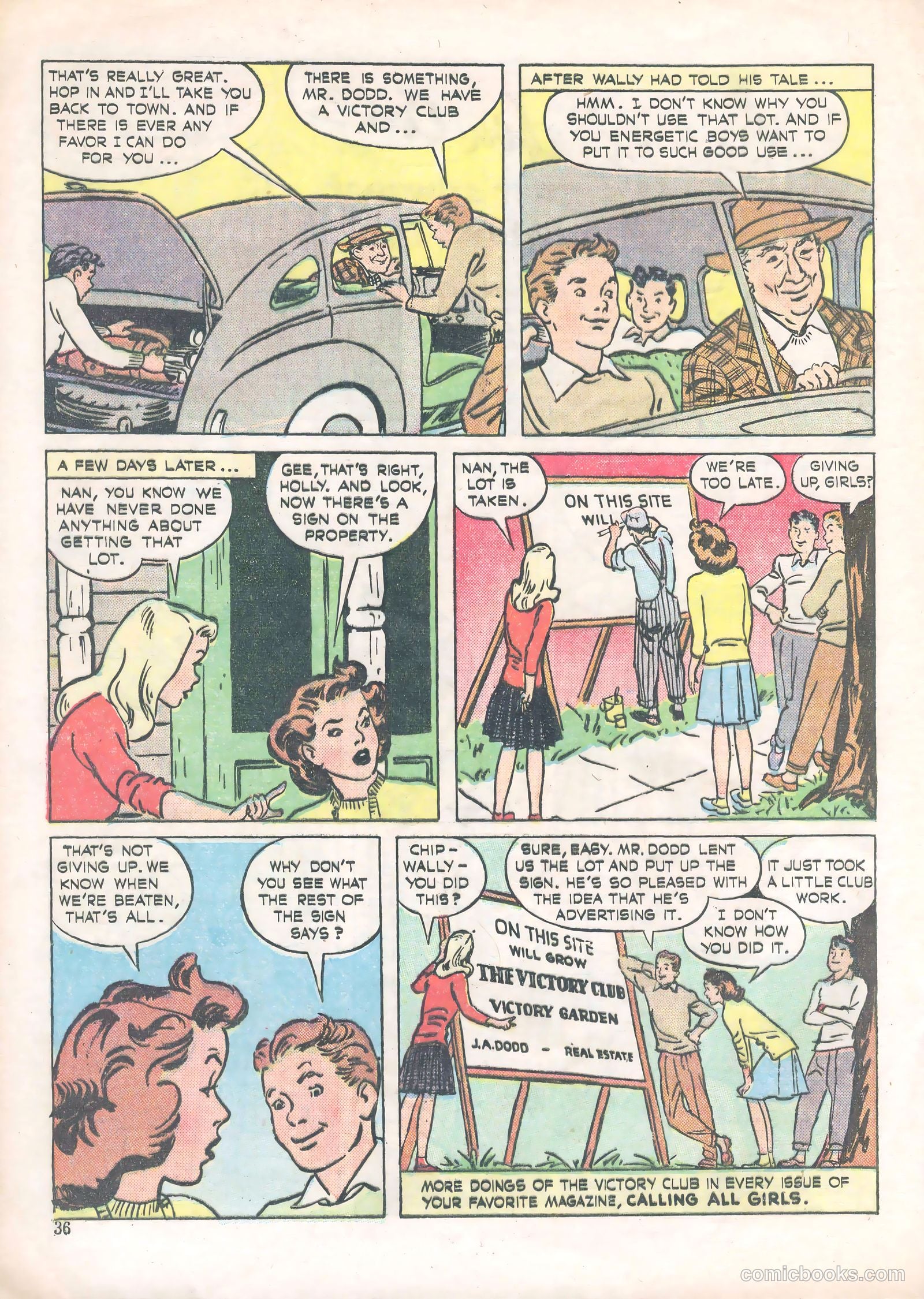 Calling All Girls #39 (1958) — page 36 of 66