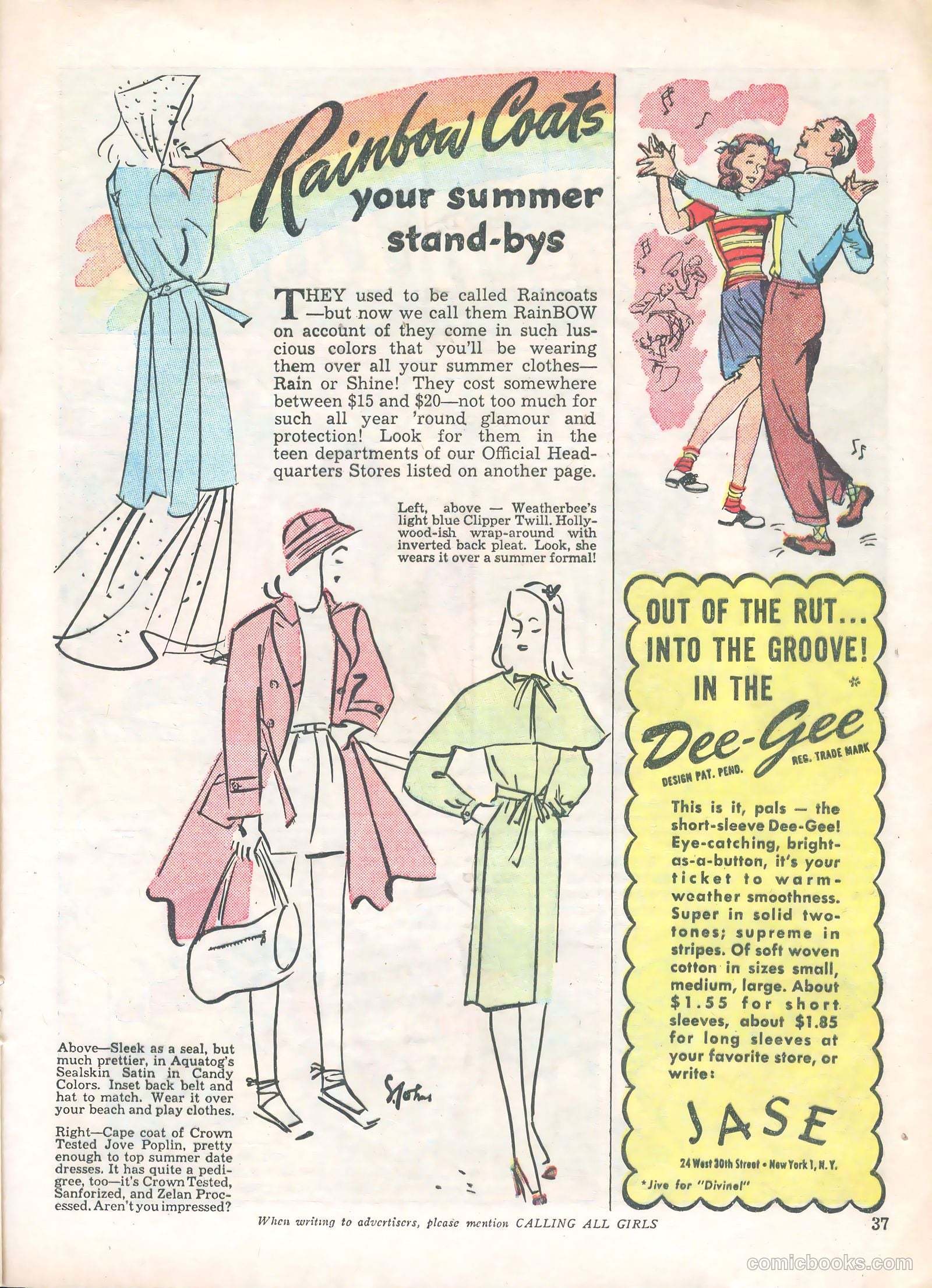Calling All Girls #39 (1958) — page 37 of 66