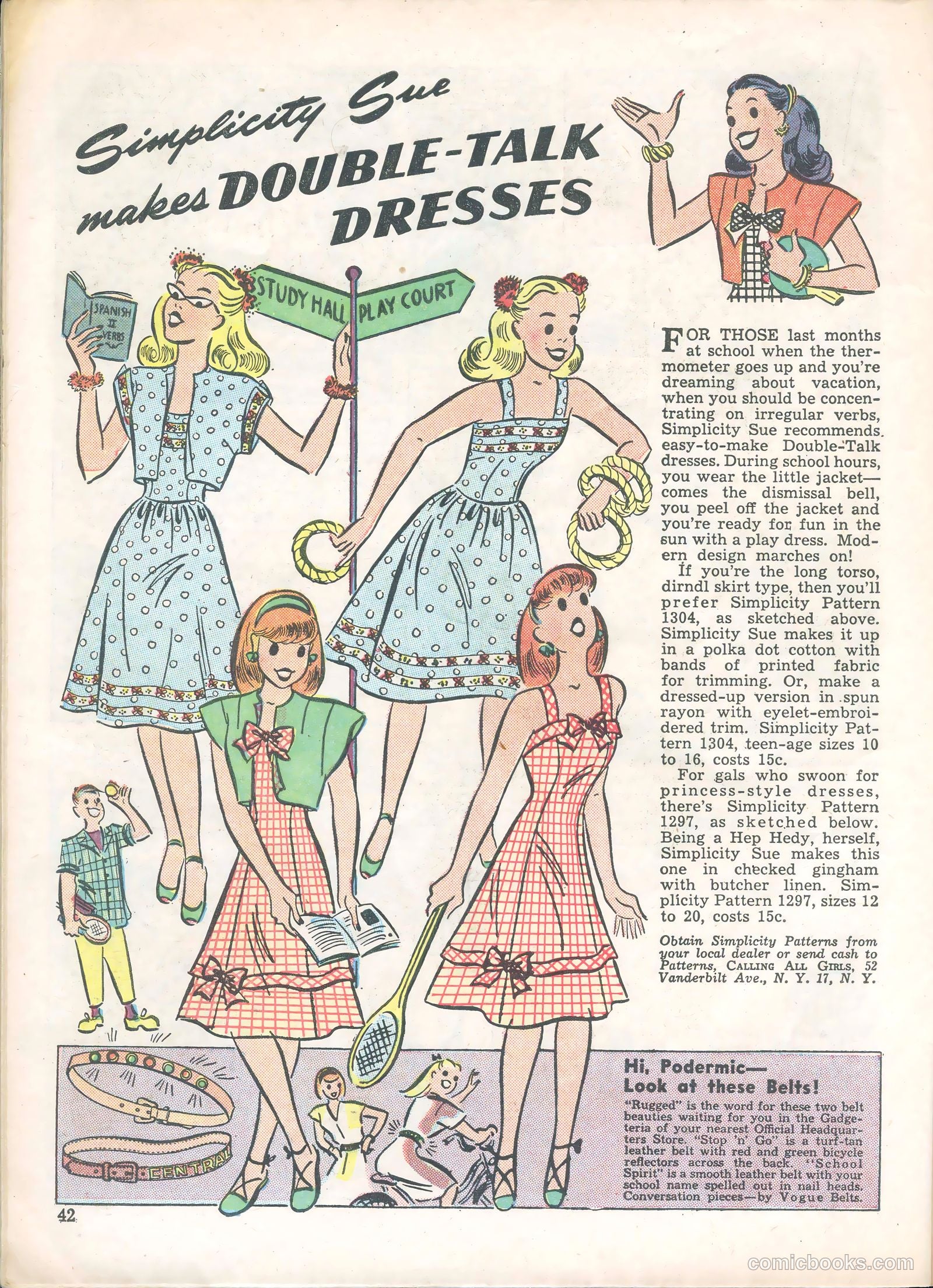 Calling All Girls #39 (1958) — page 42 of 66